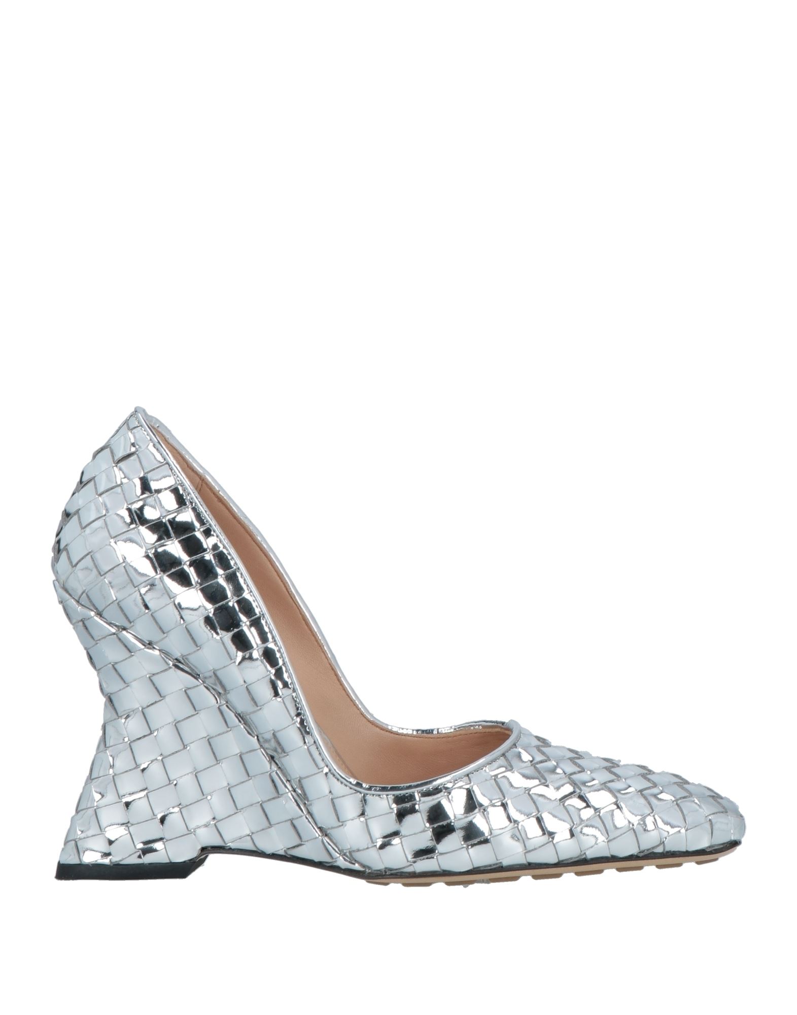 BOTTEGA VENETA Pumps Damen Silber von BOTTEGA VENETA