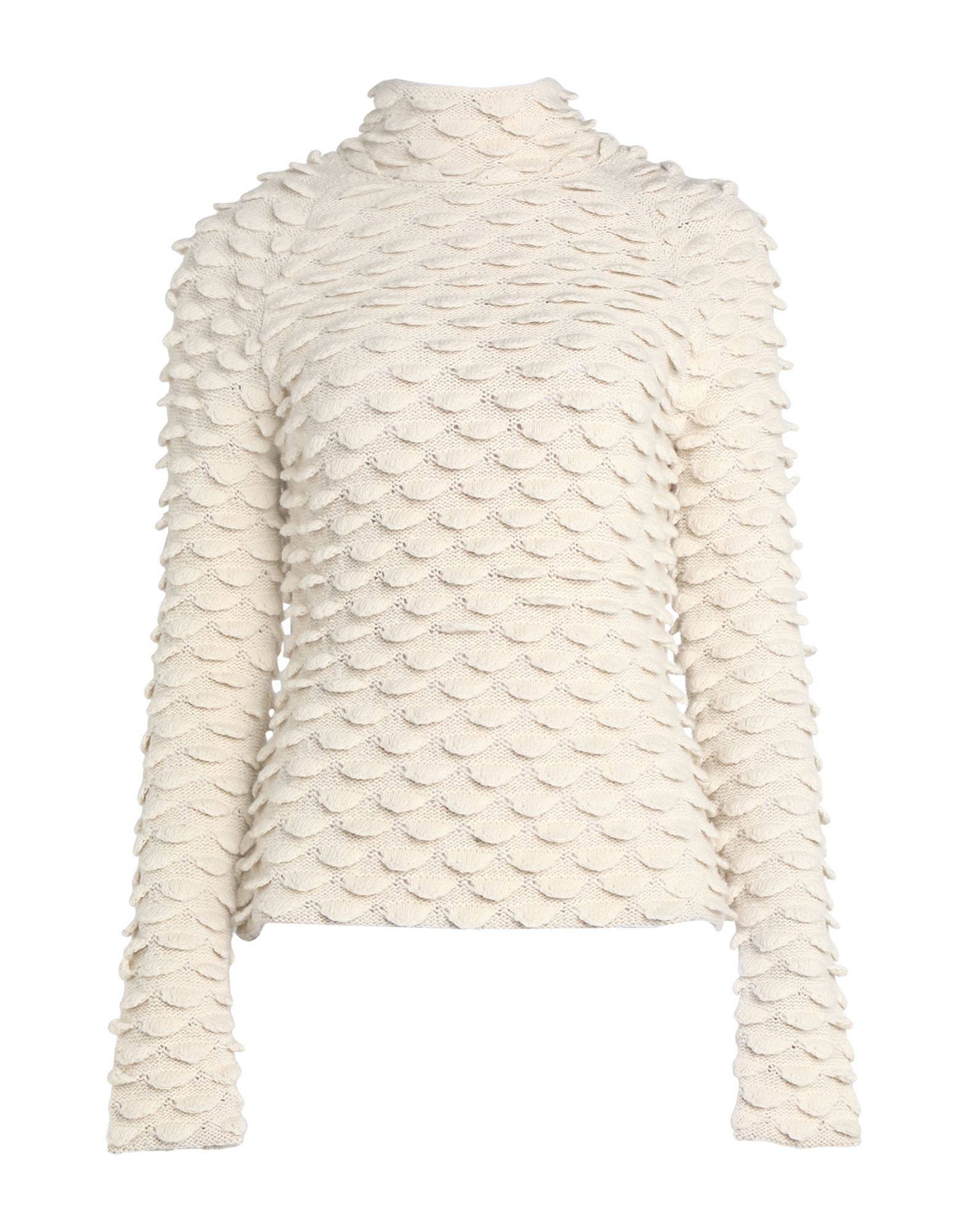 BOTTEGA VENETA Rollkragenpullover Damen Cremeweiß von BOTTEGA VENETA