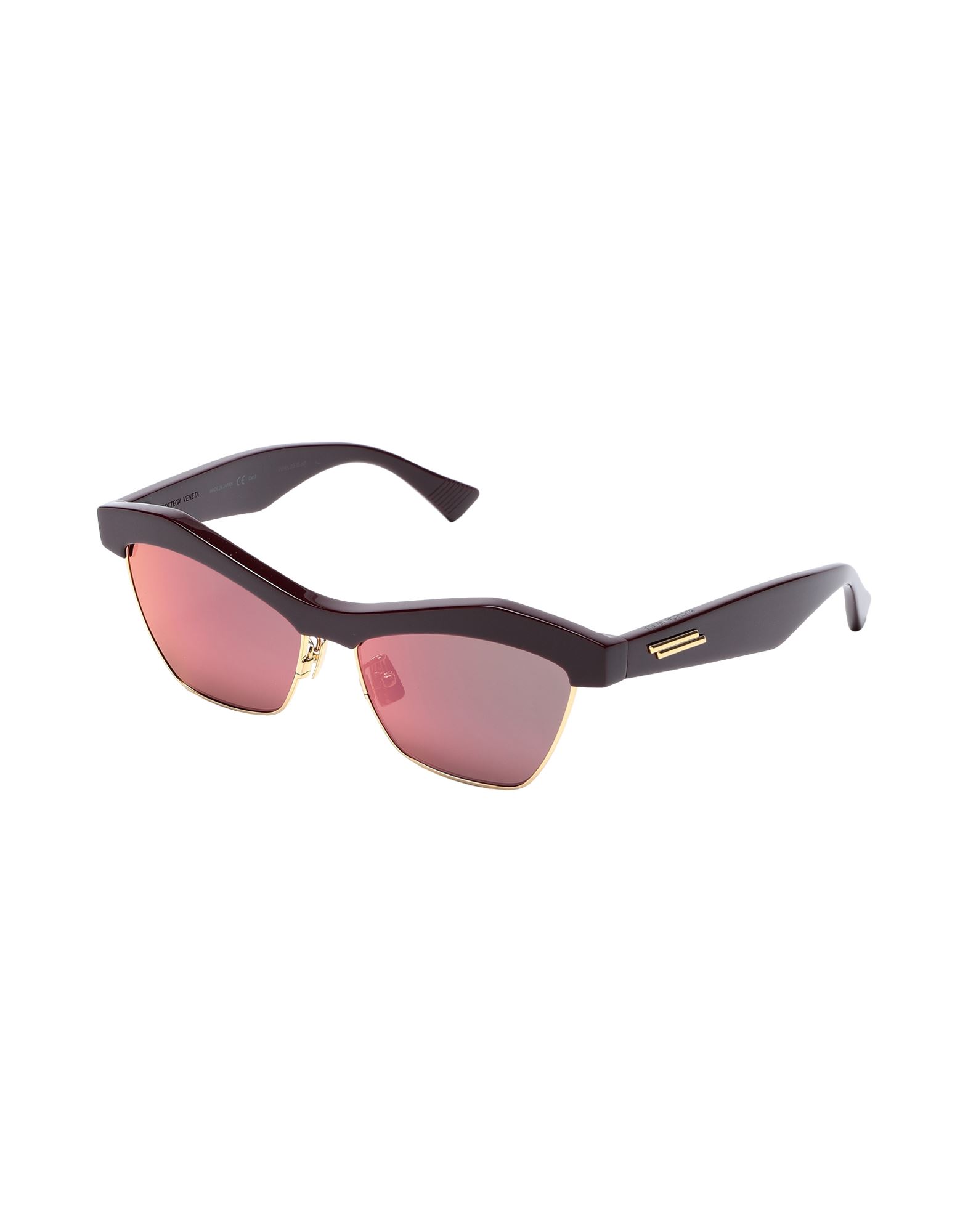 BOTTEGA VENETA Sonnenbrille Damen Bordeaux von BOTTEGA VENETA