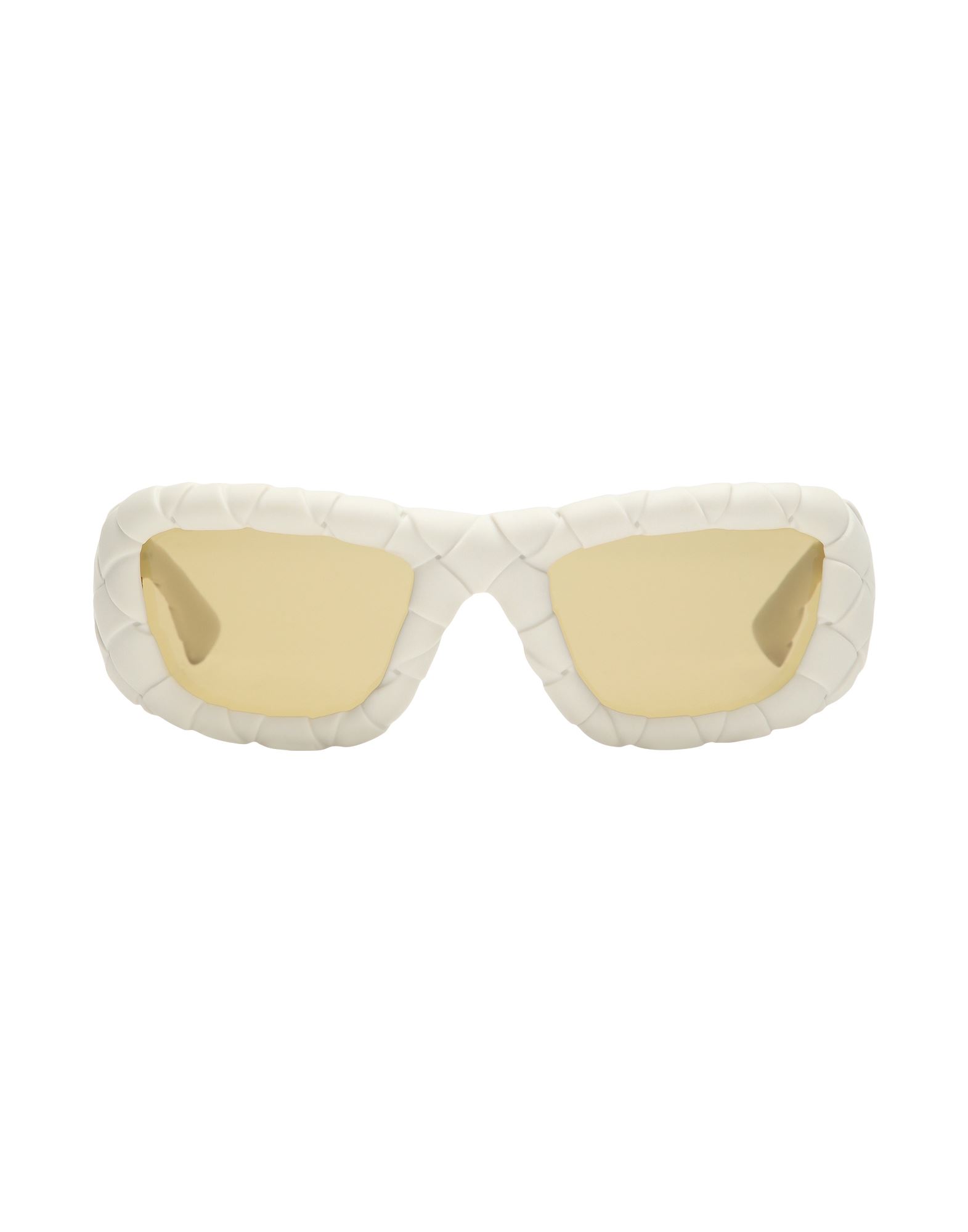 BOTTEGA VENETA Sonnenbrille Damen Off white von BOTTEGA VENETA