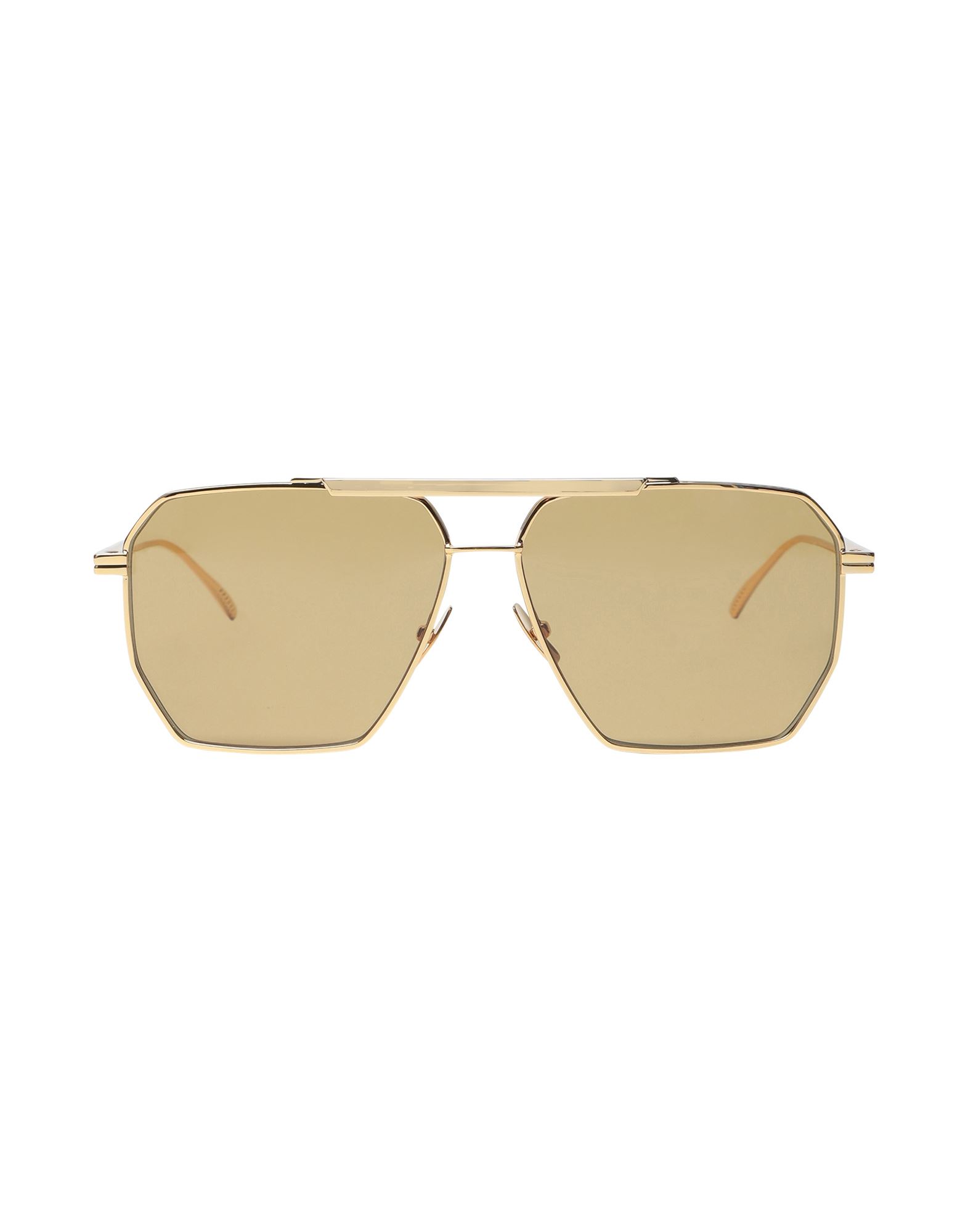 BOTTEGA VENETA Sonnenbrille Herren Gold von BOTTEGA VENETA