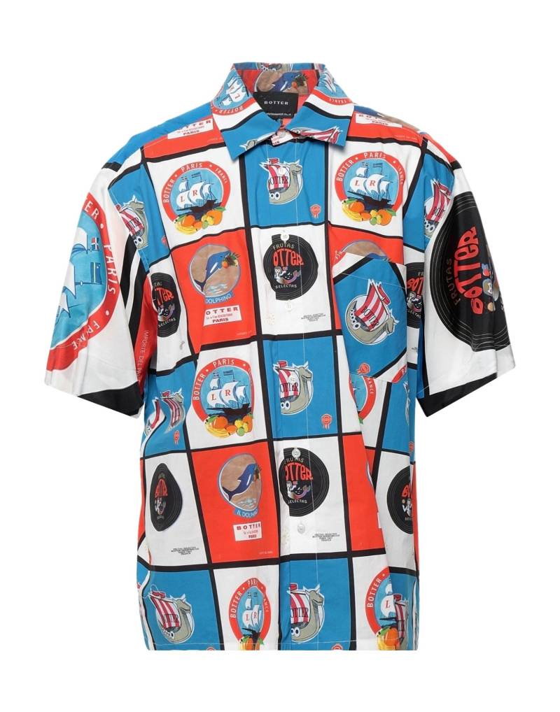 BOTTER Hemd Herren Azurblau von BOTTER