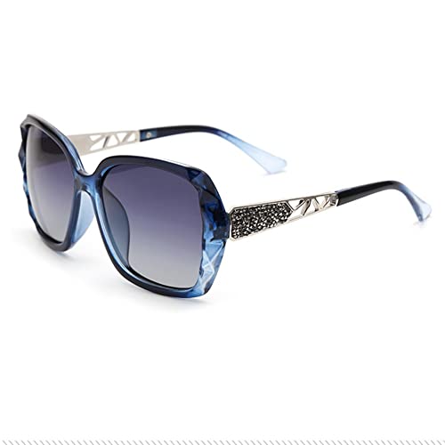 BOUACOUA Oversized Sunglasses Women Polarised UV400 Protection Glasses with Large Frame von BOUACOUA