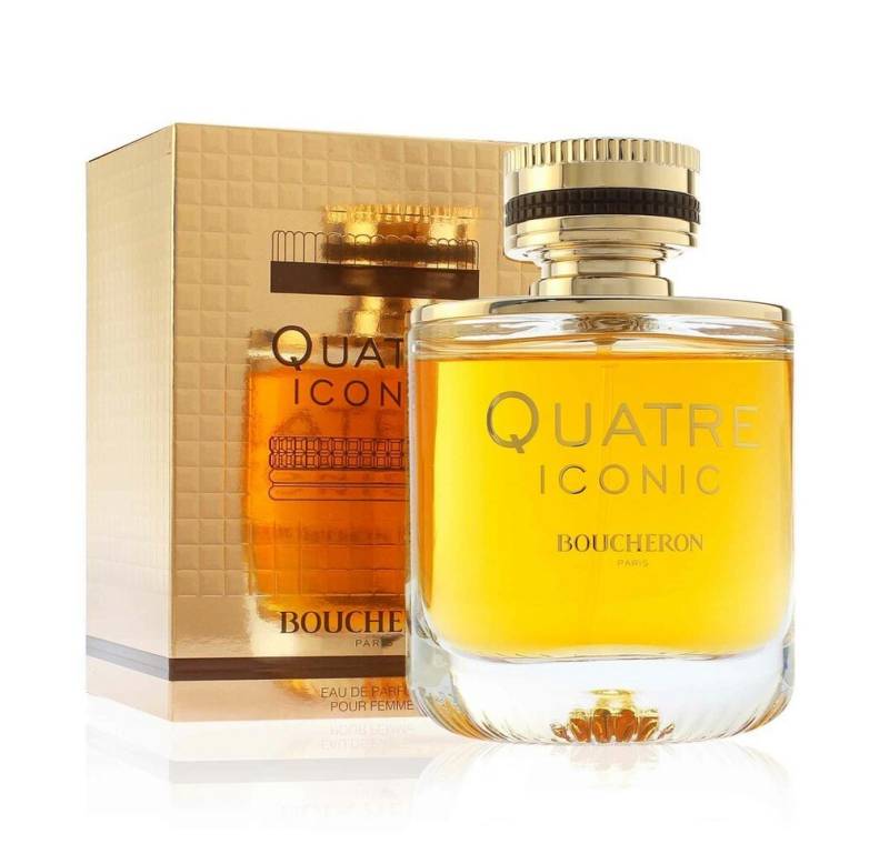 BOUCHERON Eau de Parfum Quatre Iconic Pour Femme Eau de Parfum 50ml von BOUCHERON