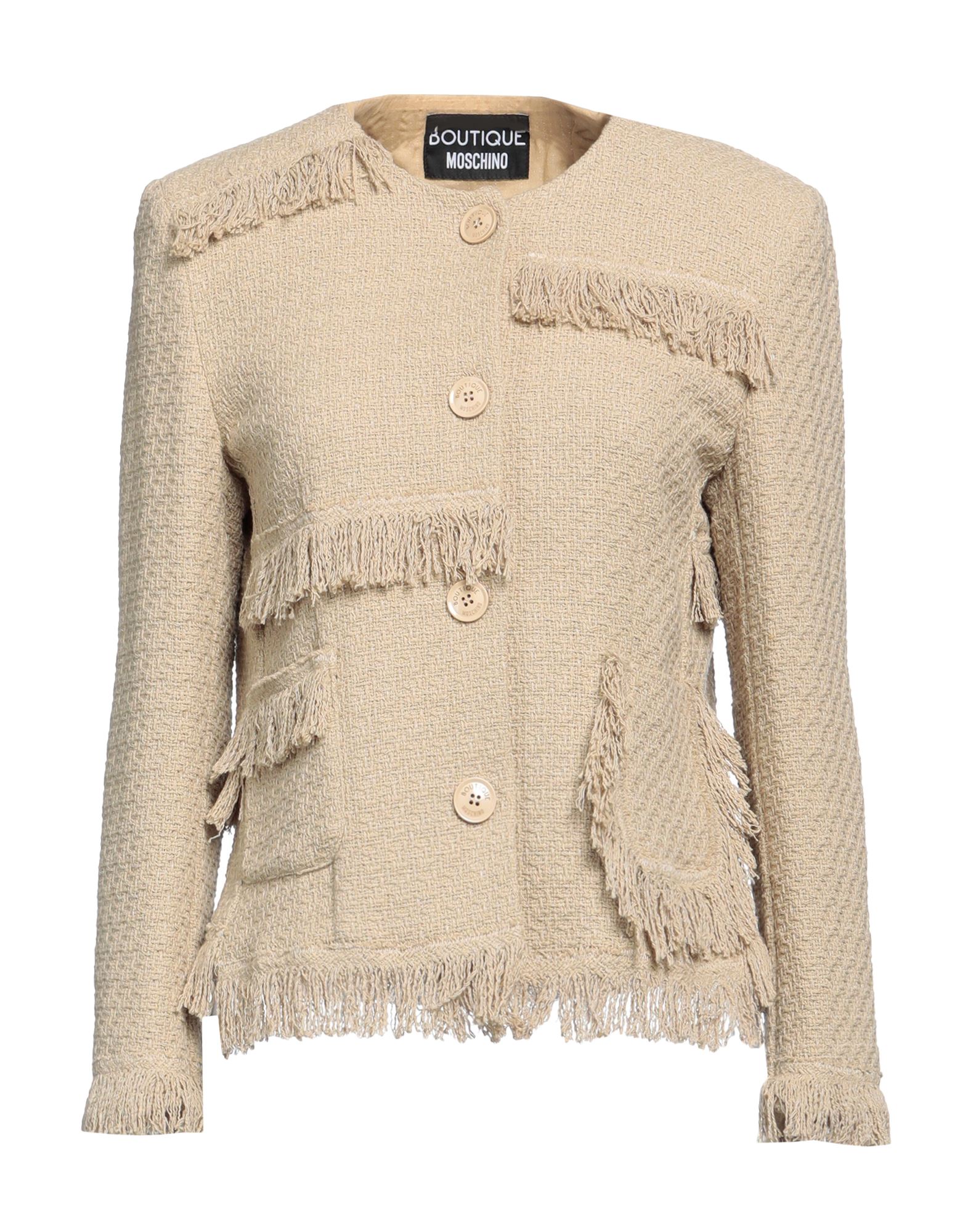 BOUTIQUE MOSCHINO Blazer Damen Beige von BOUTIQUE MOSCHINO