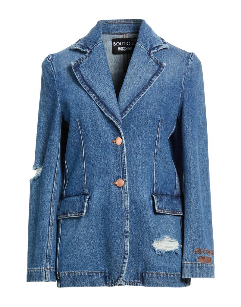 BOUTIQUE MOSCHINO Blazer Damen Blau von BOUTIQUE MOSCHINO