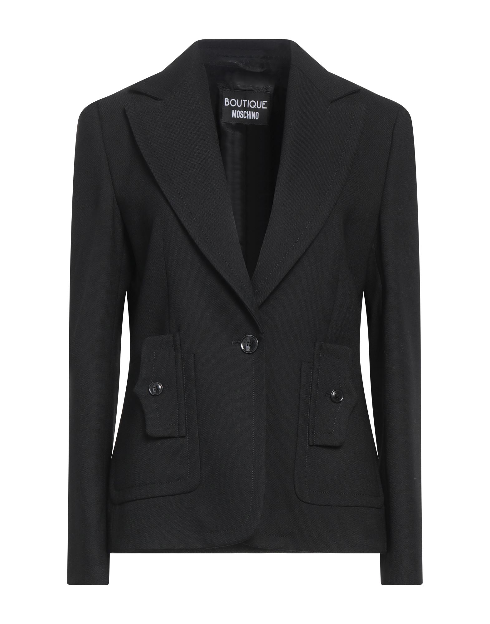 BOUTIQUE MOSCHINO Blazer Damen Schwarz von BOUTIQUE MOSCHINO