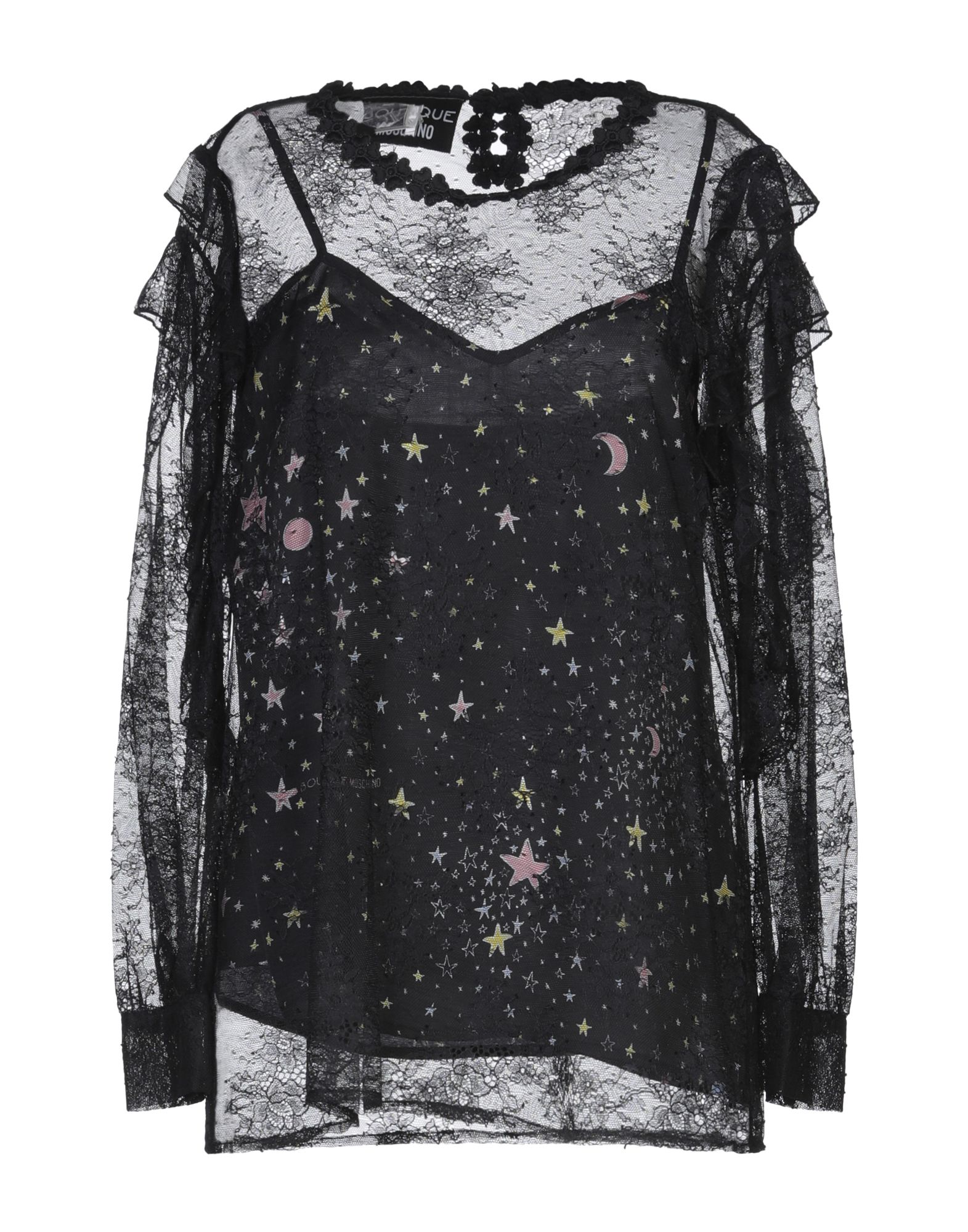 BOUTIQUE MOSCHINO Top Damen Schwarz BOUTIQUE MOSCHINO Top Damen Schwarz von BOUTIQUE MOSCHINO
