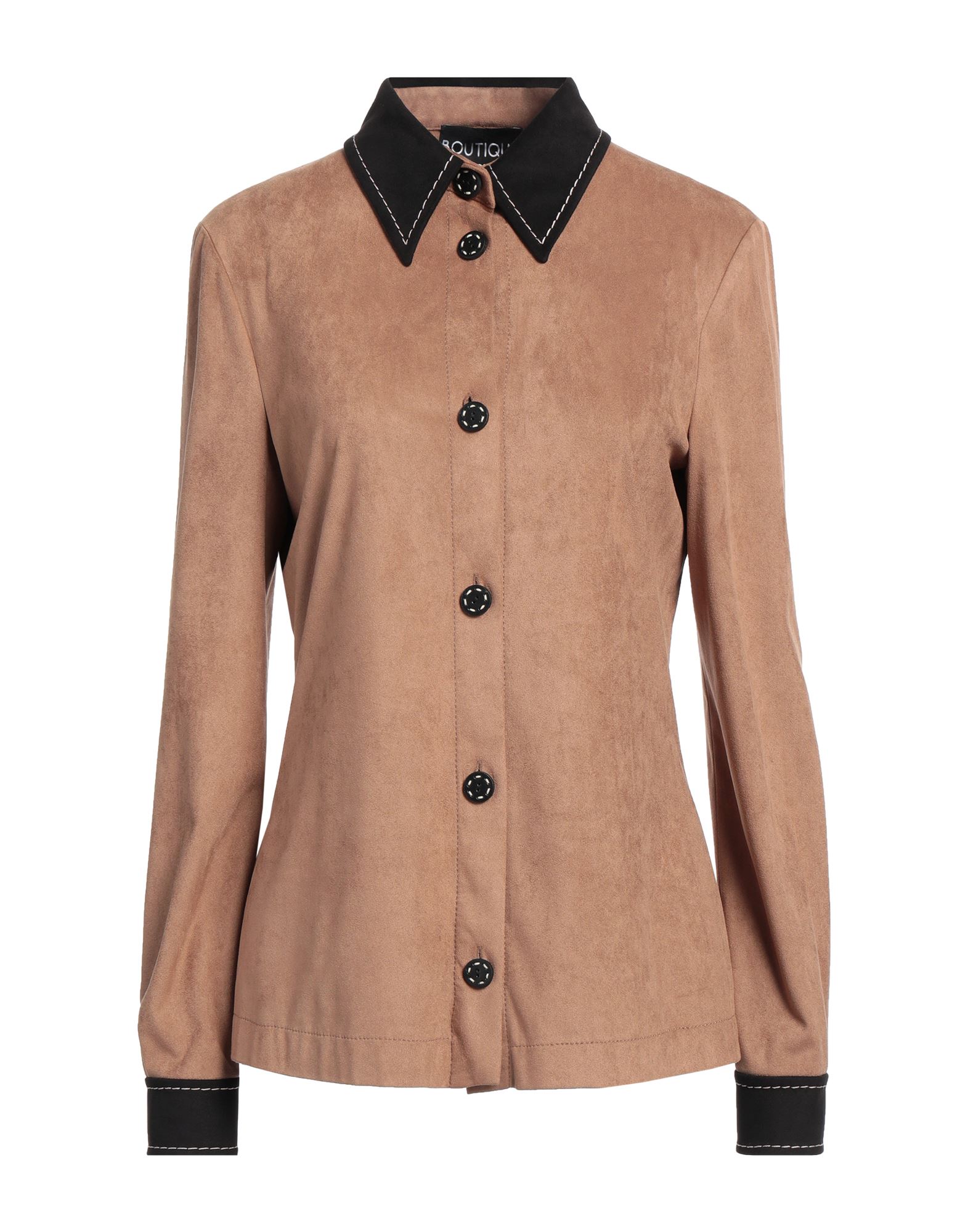 BOUTIQUE MOSCHINO Hemd Damen Braun von BOUTIQUE MOSCHINO