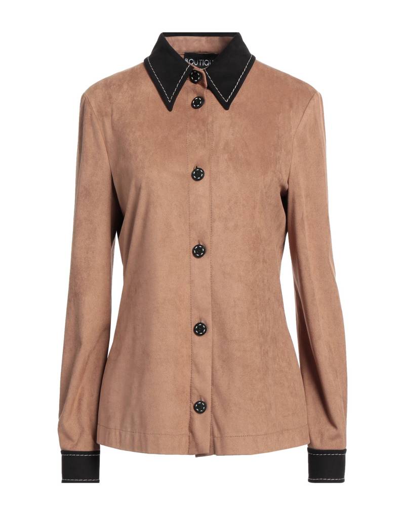 BOUTIQUE MOSCHINO Hemd Damen Braun von BOUTIQUE MOSCHINO