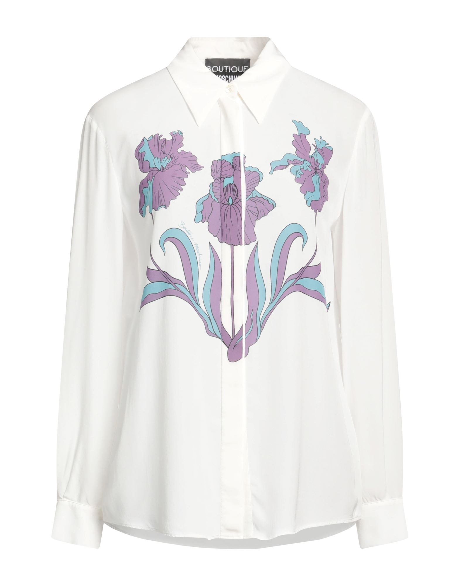 BOUTIQUE MOSCHINO Hemd Damen Weiß von BOUTIQUE MOSCHINO