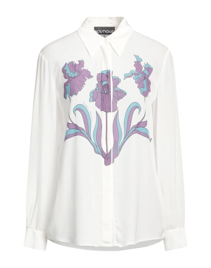 BOUTIQUE MOSCHINO Hemd Damen Weiß von BOUTIQUE MOSCHINO