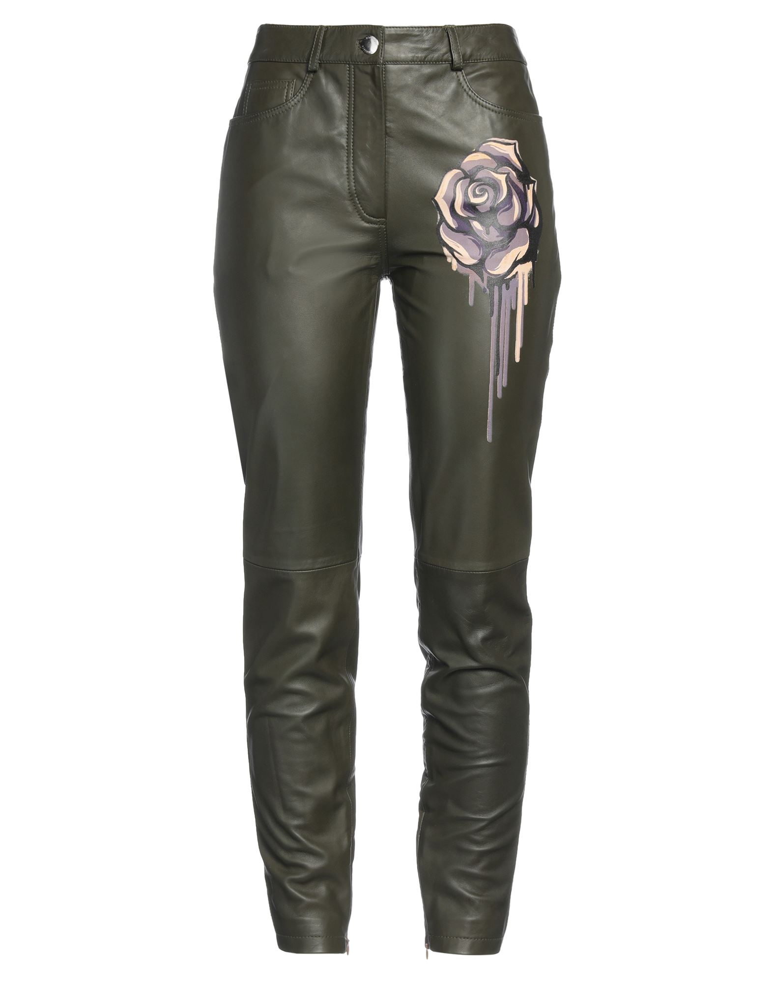 BOUTIQUE MOSCHINO Hose Damen Militärgrün von BOUTIQUE MOSCHINO