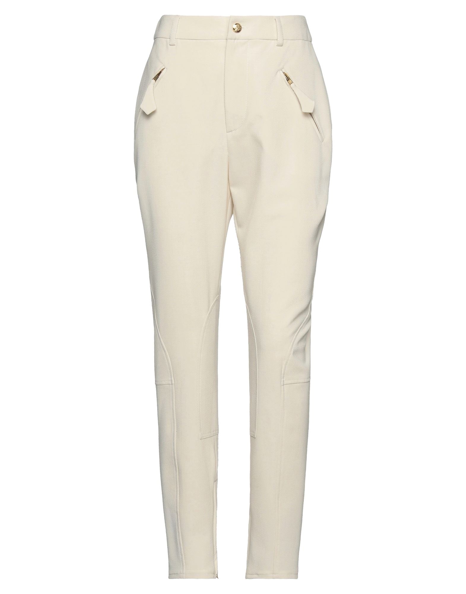 BOUTIQUE MOSCHINO Hose Damen Elfenbein von BOUTIQUE MOSCHINO