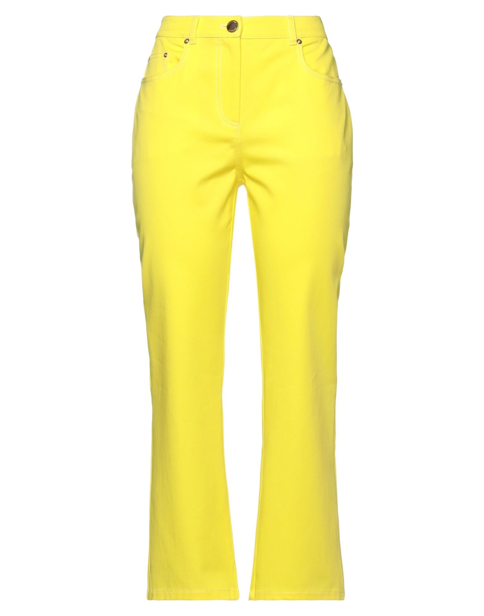 BOUTIQUE MOSCHINO Hose Damen Gelb von BOUTIQUE MOSCHINO