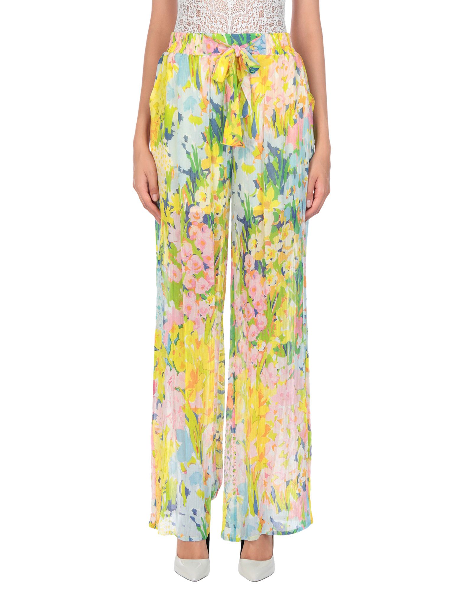 BOUTIQUE MOSCHINO Hose Damen Gelb von BOUTIQUE MOSCHINO