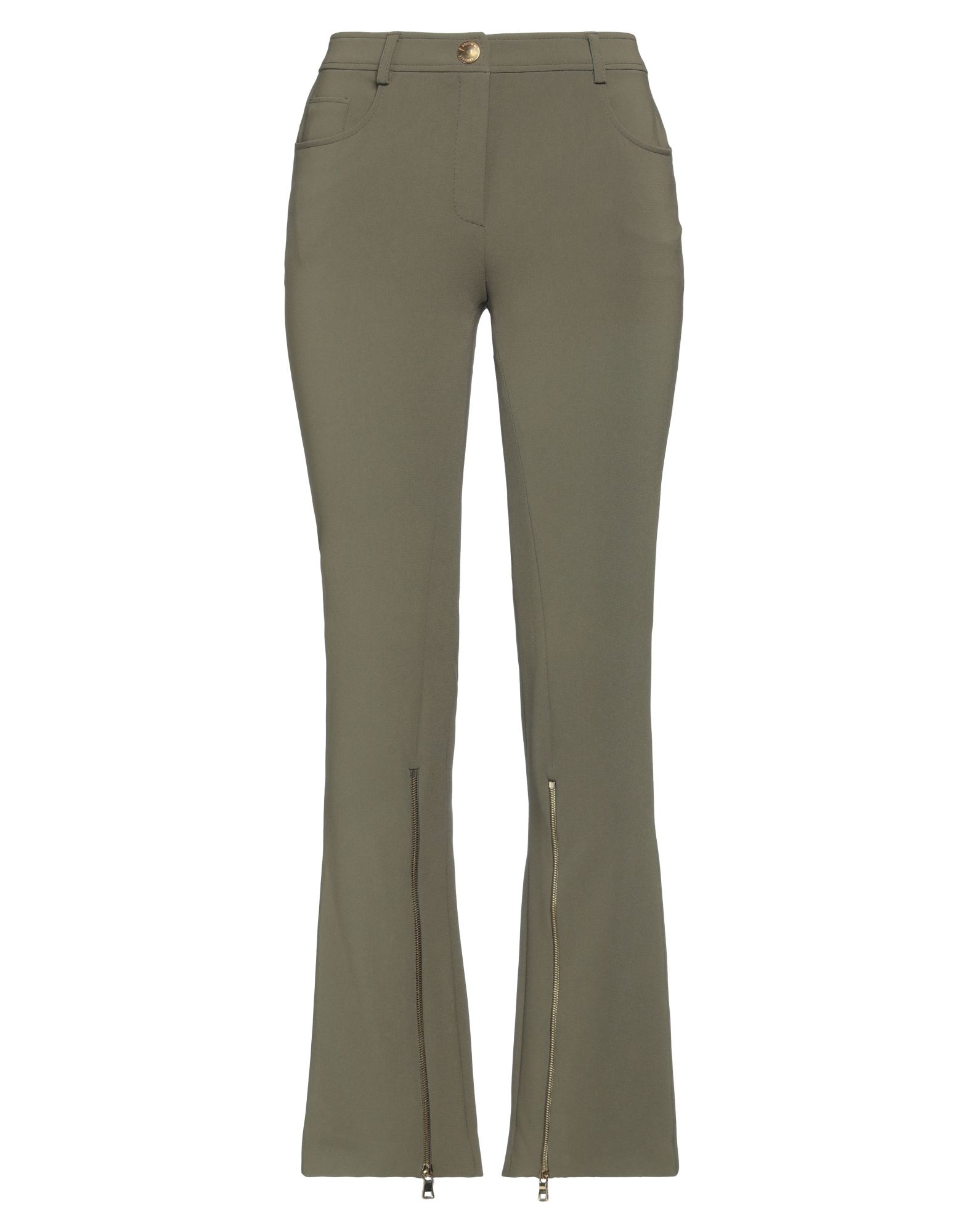 BOUTIQUE MOSCHINO Hose Damen Militärgrün von BOUTIQUE MOSCHINO