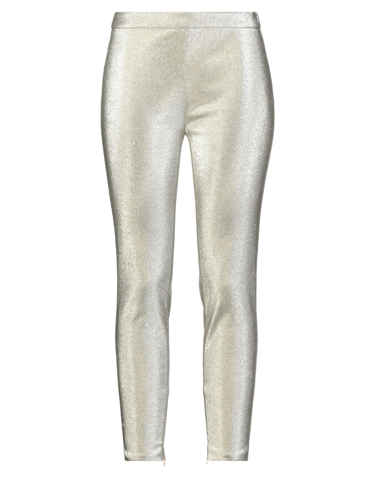 BOUTIQUE MOSCHINO Hose Damen Platin von BOUTIQUE MOSCHINO