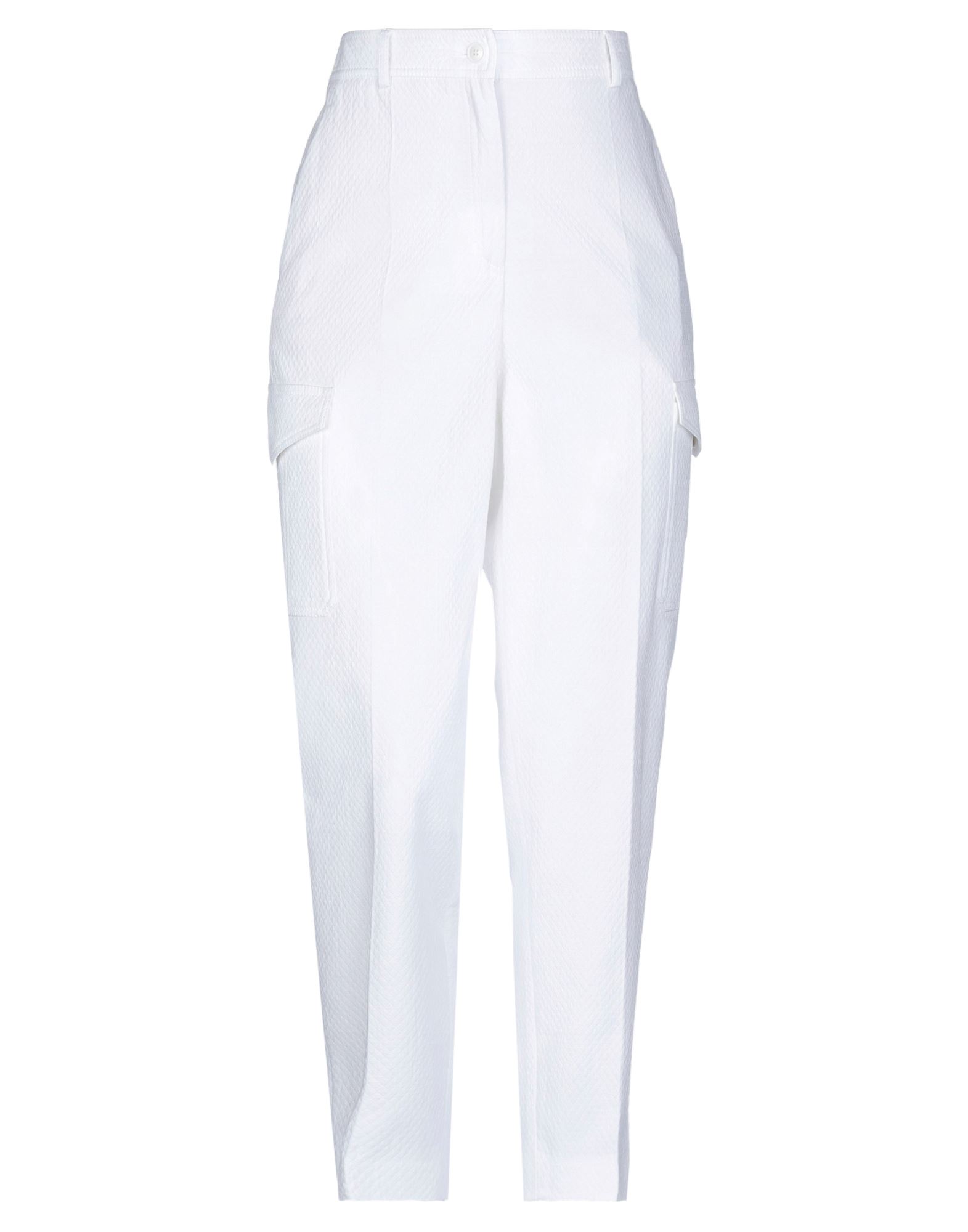 BOUTIQUE MOSCHINO Hose Damen Weiß von BOUTIQUE MOSCHINO