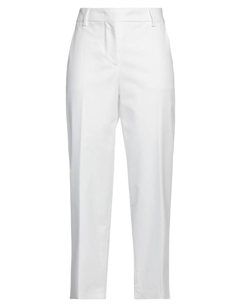 BOUTIQUE MOSCHINO Hose Damen Weiß von BOUTIQUE MOSCHINO