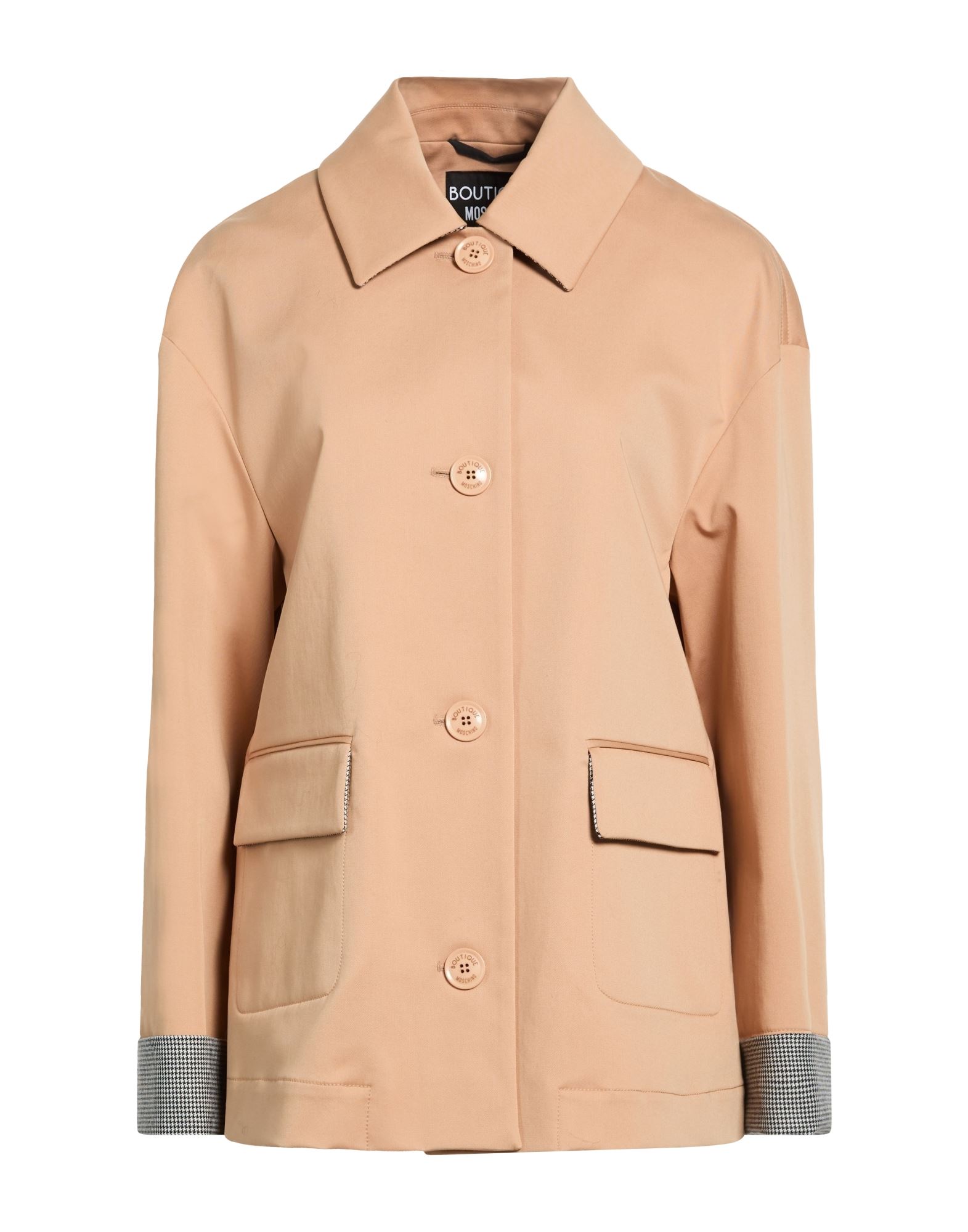 BOUTIQUE MOSCHINO Jacke, Mantel & Trenchcoat Damen Kamel von BOUTIQUE MOSCHINO