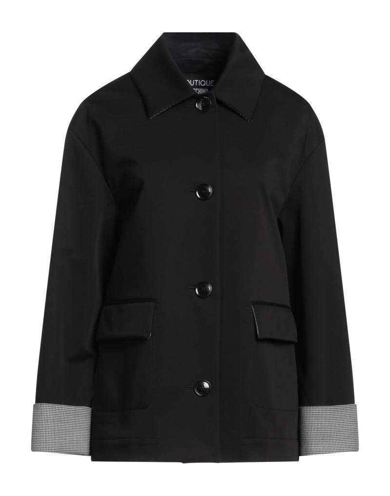 BOUTIQUE MOSCHINO Jacke, Mantel & Trenchcoat Damen Schwarz von BOUTIQUE MOSCHINO