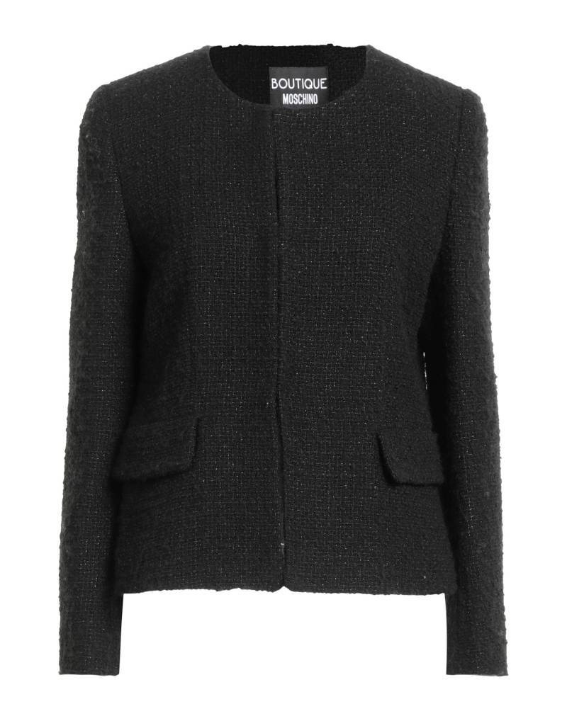 BOUTIQUE MOSCHINO Jacke & Anorak Damen Schwarz von BOUTIQUE MOSCHINO