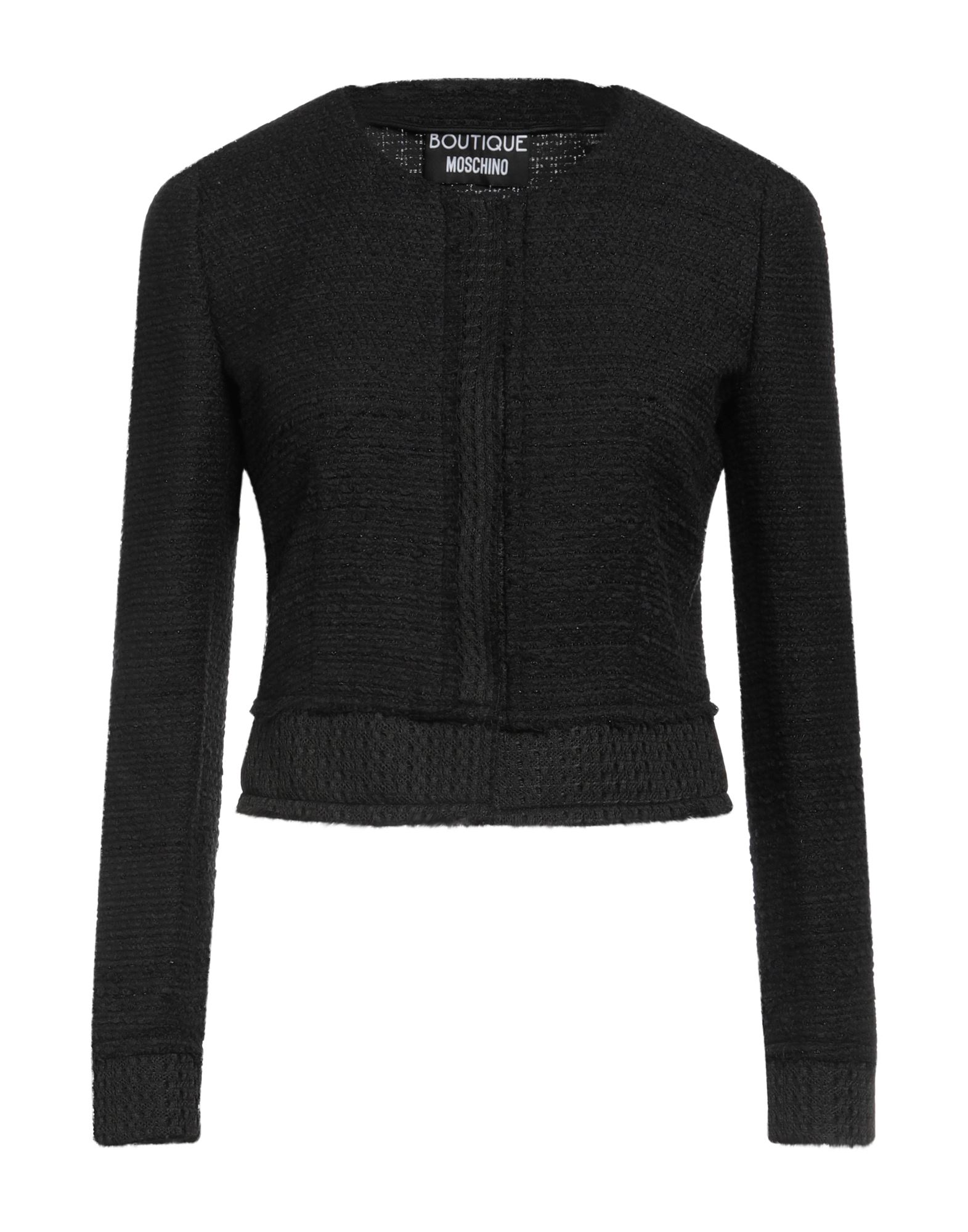 BOUTIQUE MOSCHINO Jacke & Anorak Damen Schwarz von BOUTIQUE MOSCHINO