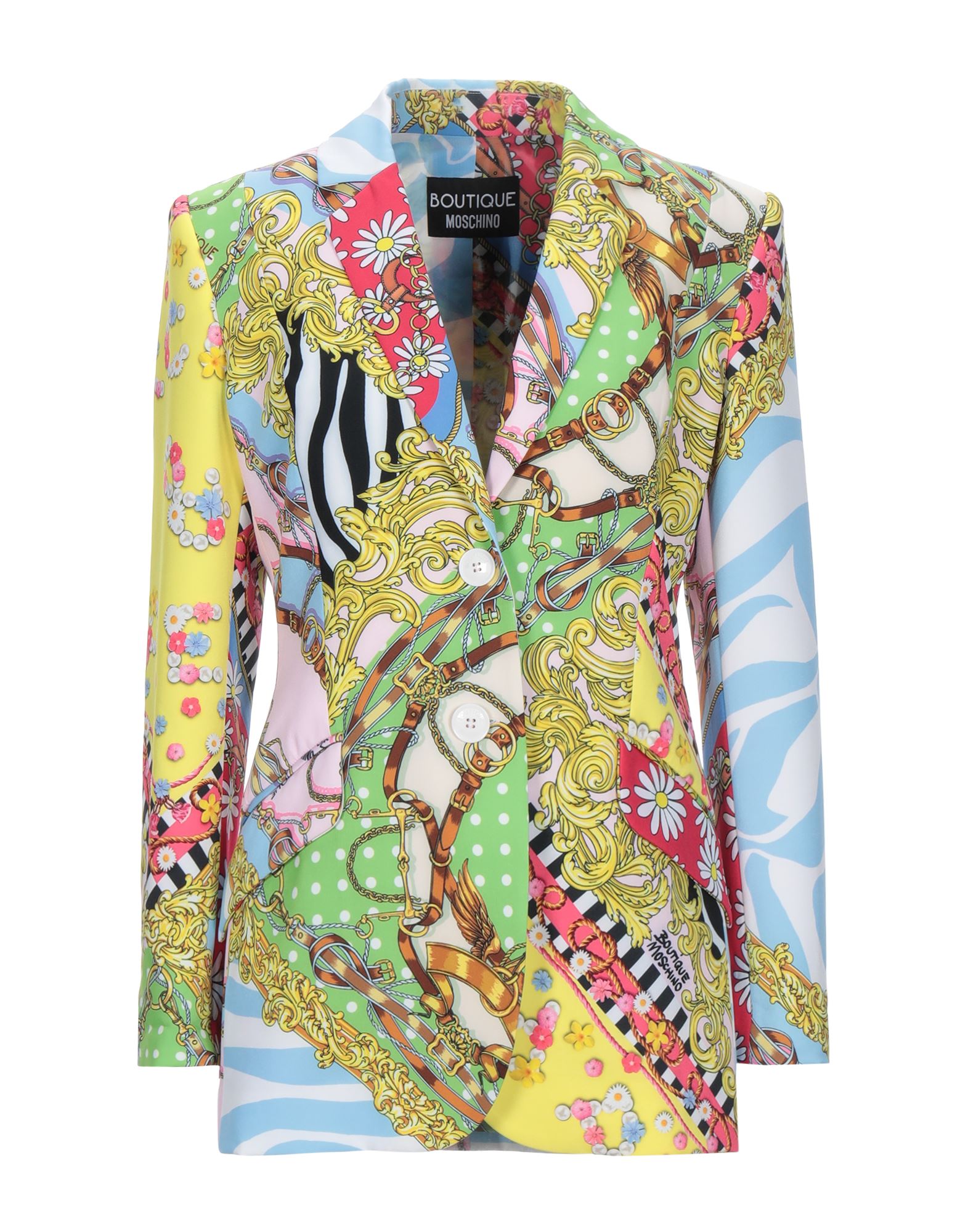 BOUTIQUE MOSCHINO Blazer Damen Gelb von BOUTIQUE MOSCHINO