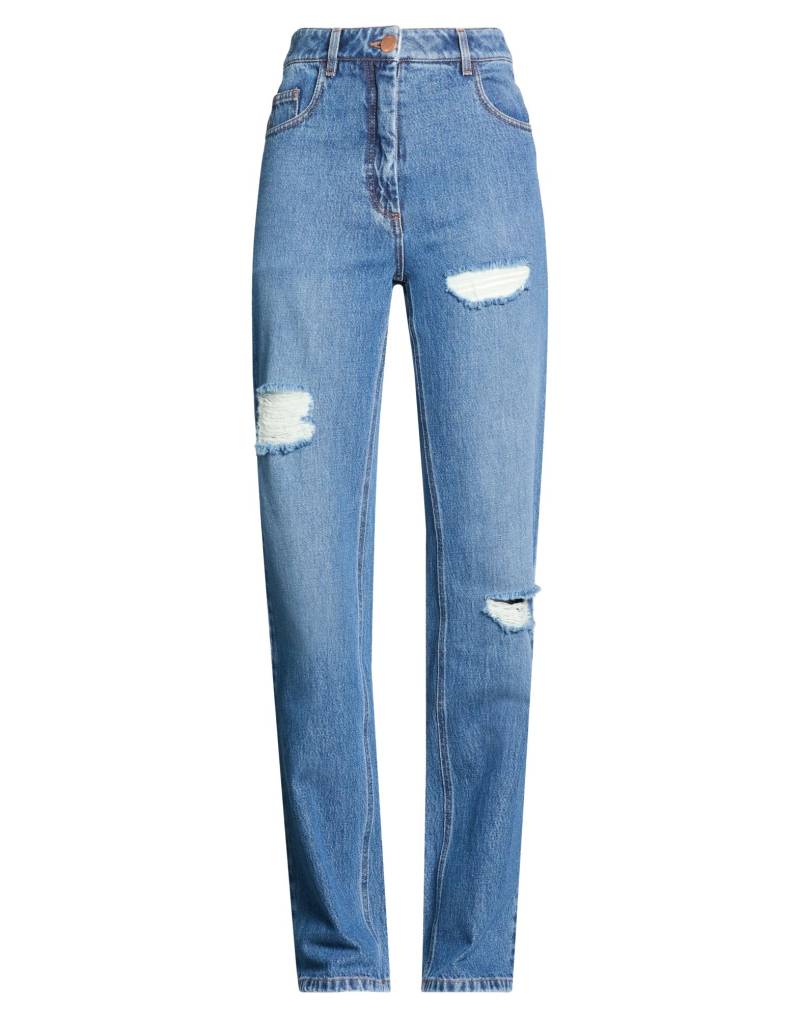 BOUTIQUE MOSCHINO Jeanshose Damen Blau von BOUTIQUE MOSCHINO