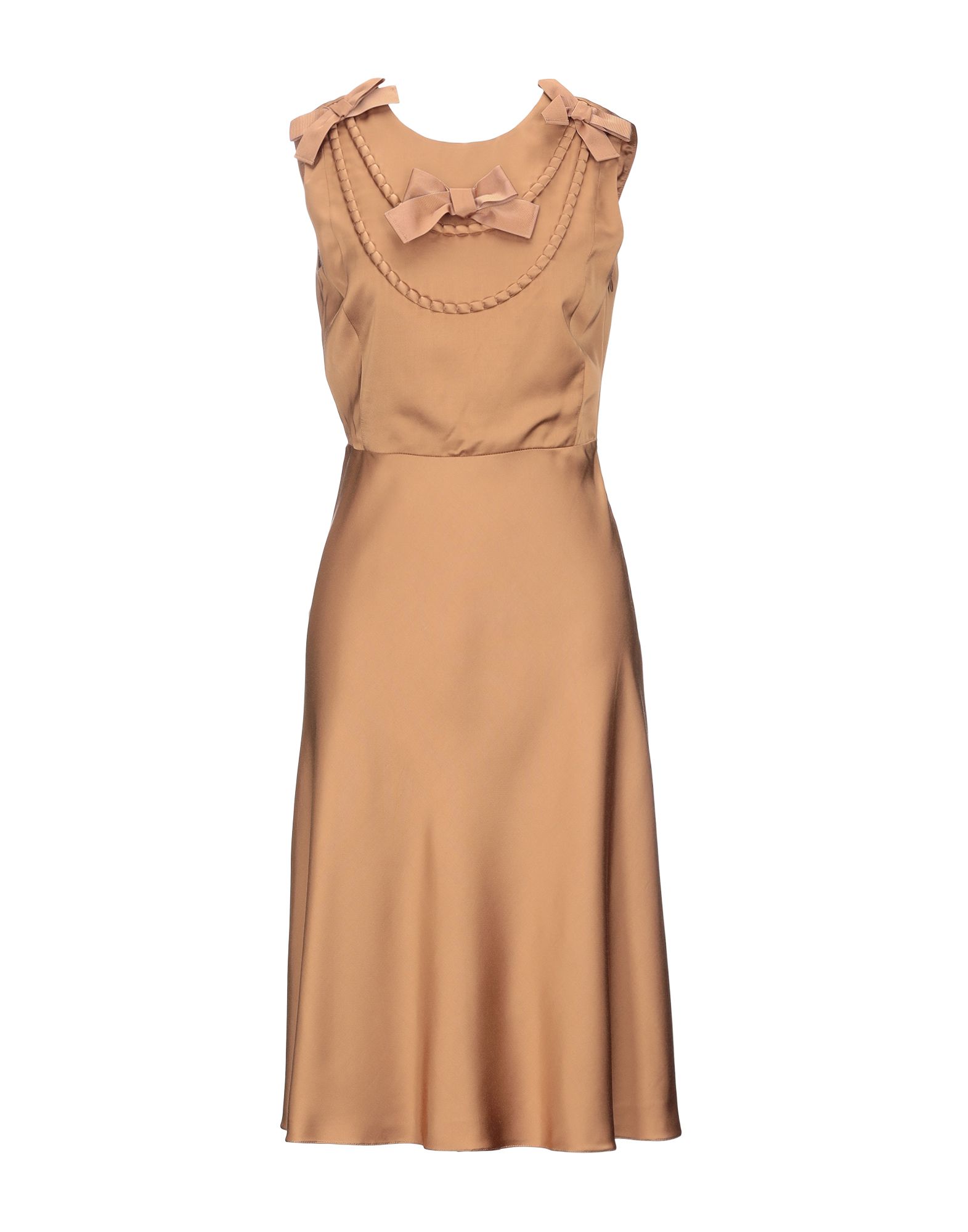 BOUTIQUE MOSCHINO Midi-kleid Damen Kamel von BOUTIQUE MOSCHINO