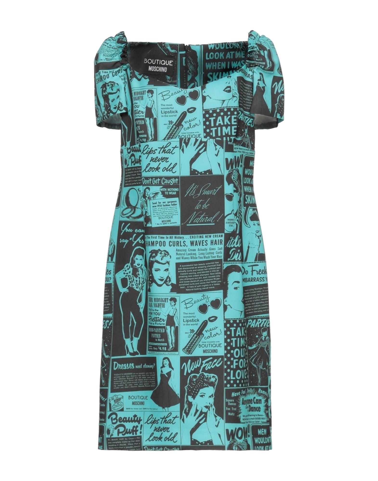 BOUTIQUE MOSCHINO Midi-kleid Damen Tūrkis von BOUTIQUE MOSCHINO