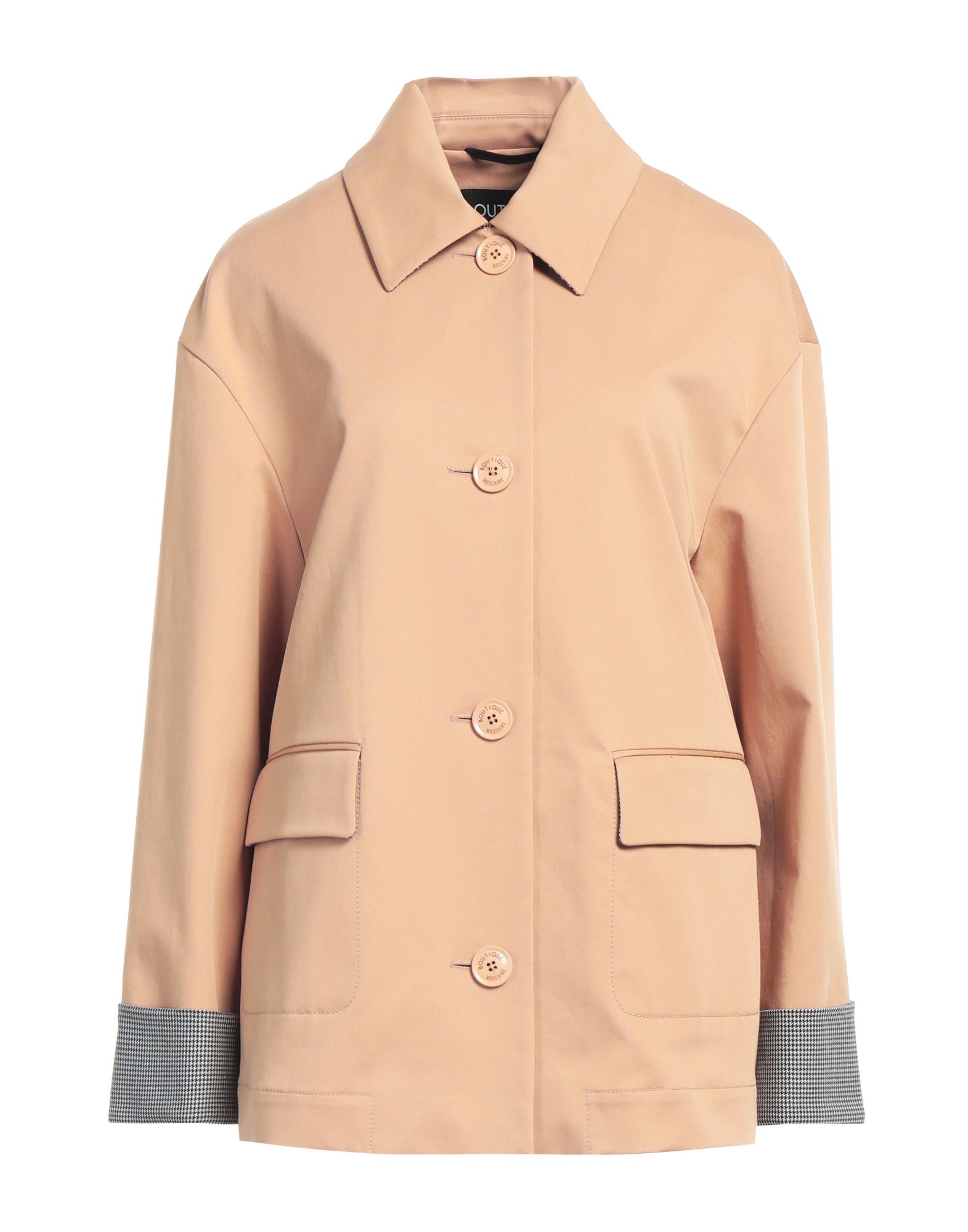 BOUTIQUE MOSCHINO Jacke, Mantel & Trenchcoat Damen Kamel von BOUTIQUE MOSCHINO