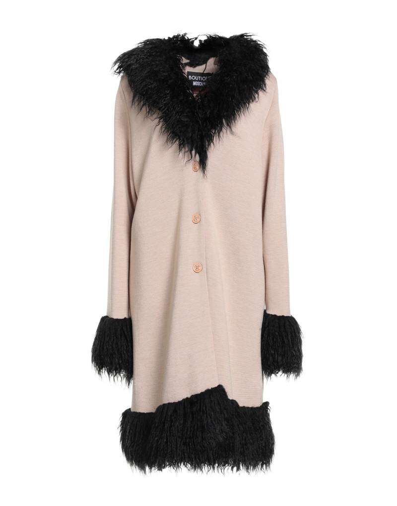 BOUTIQUE MOSCHINO Mantel Damen Beige von BOUTIQUE MOSCHINO