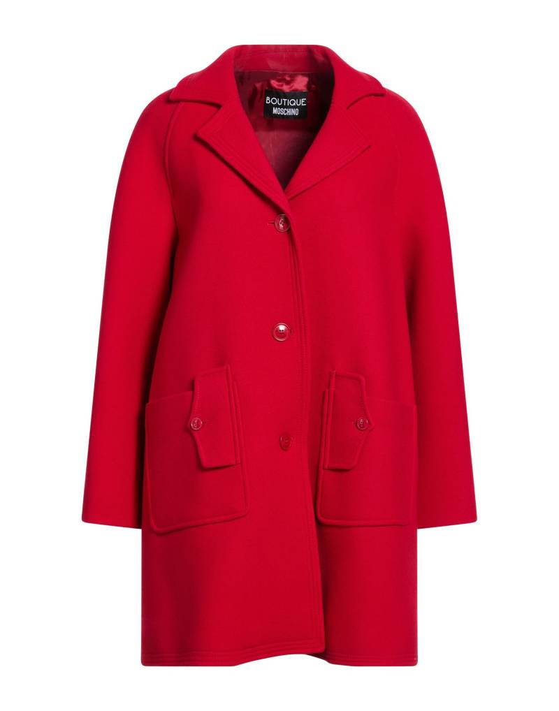 BOUTIQUE MOSCHINO Mantel Damen Rot von BOUTIQUE MOSCHINO
