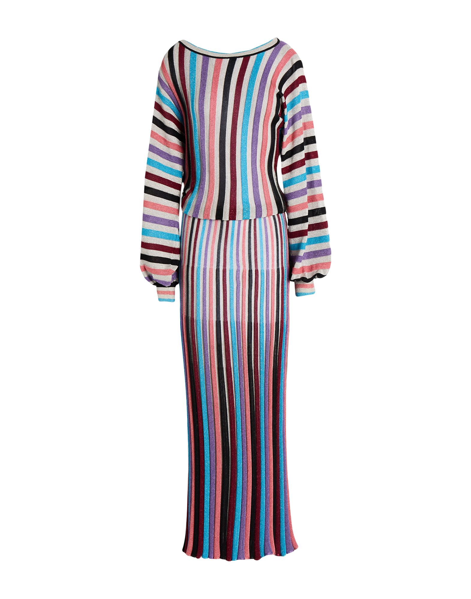BOUTIQUE MOSCHINO Maxi-kleid Damen Hellgrau BOUTIQUE MOSCHINO Maxi-kleid Damen Hellgrau von BOUTIQUE MOSCHINO