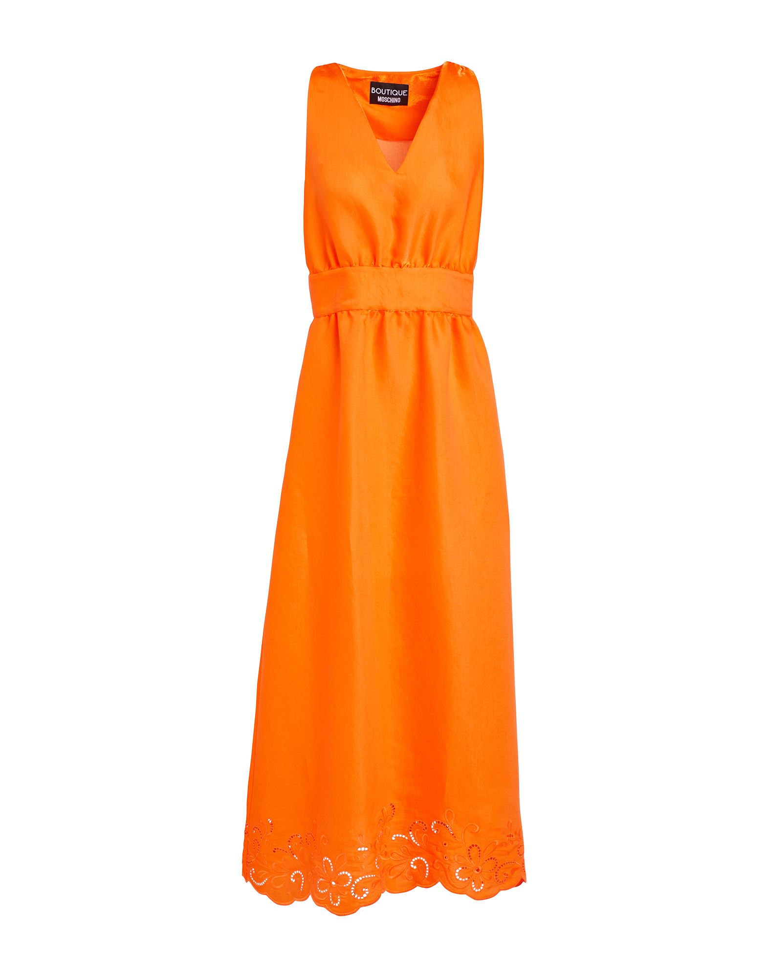 BOUTIQUE MOSCHINO Maxi-kleid Damen Orange von BOUTIQUE MOSCHINO