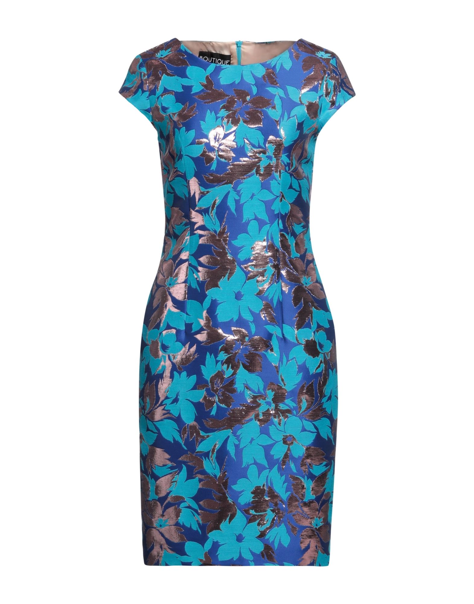 BOUTIQUE MOSCHINO Midi-kleid Damen Azurblau BOUTIQUE MOSCHINO Midi-kleid Damen Azurblau von BOUTIQUE MOSCHINO