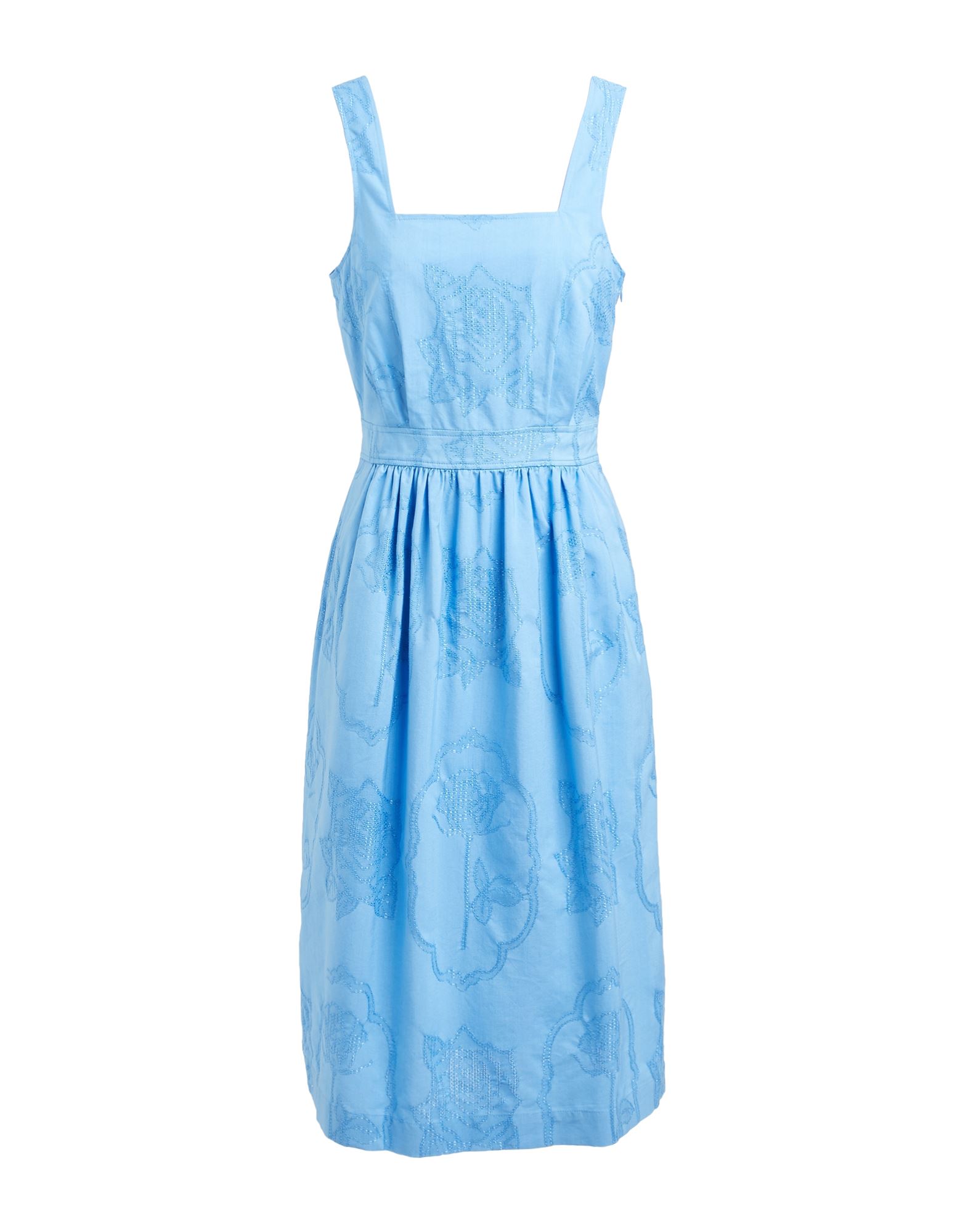 BOUTIQUE MOSCHINO Midi-kleid Damen Azurblau BOUTIQUE MOSCHINO Midi-kleid Damen Azurblau von BOUTIQUE MOSCHINO