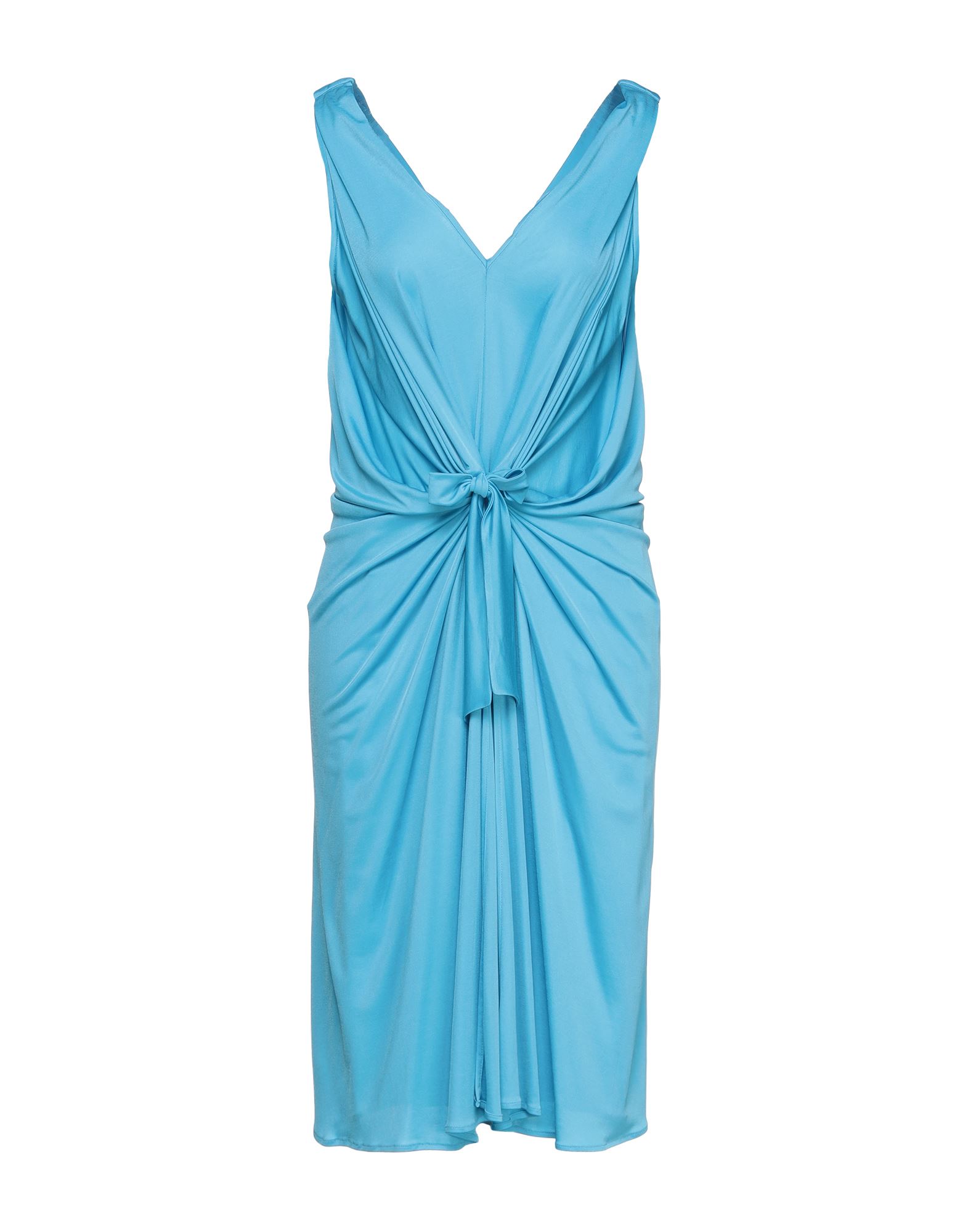 BOUTIQUE MOSCHINO Midi-kleid Damen Azurblau BOUTIQUE MOSCHINO Midi-kleid Damen Azurblau von BOUTIQUE MOSCHINO