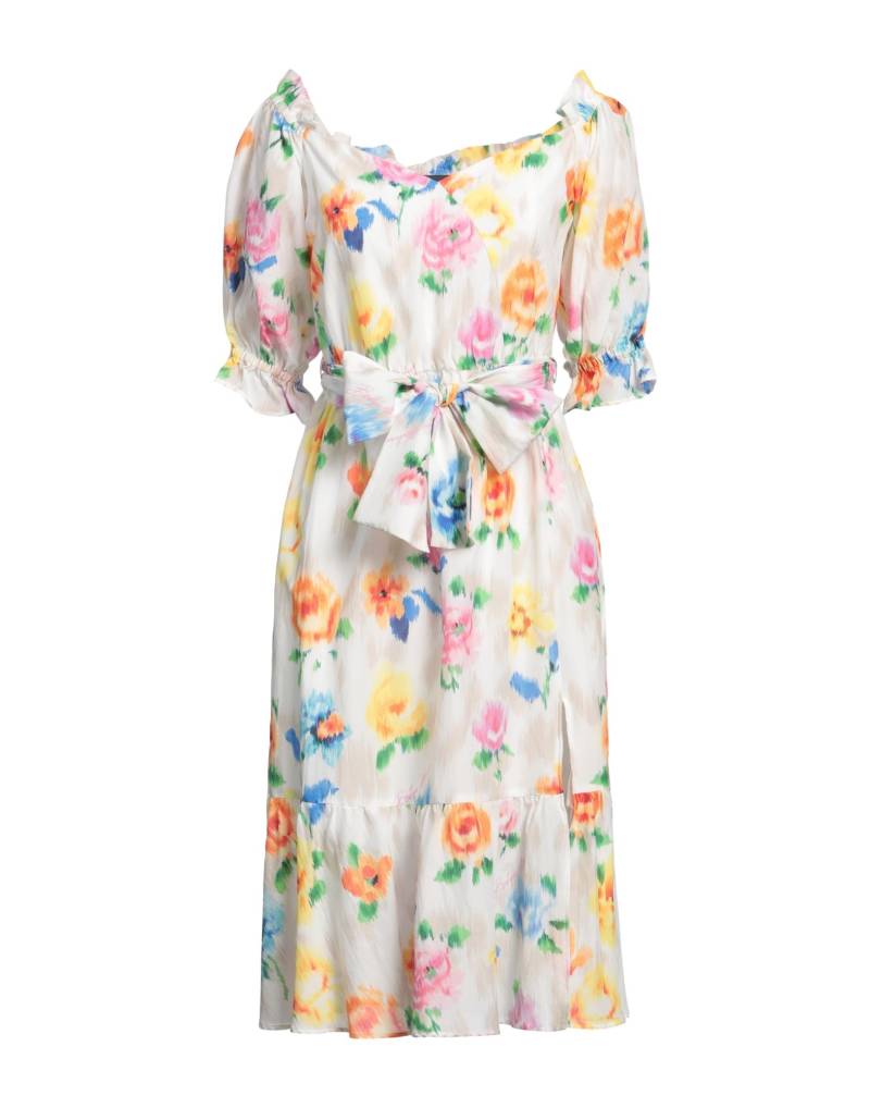 BOUTIQUE MOSCHINO Midi-kleid Damen Elfenbein von BOUTIQUE MOSCHINO