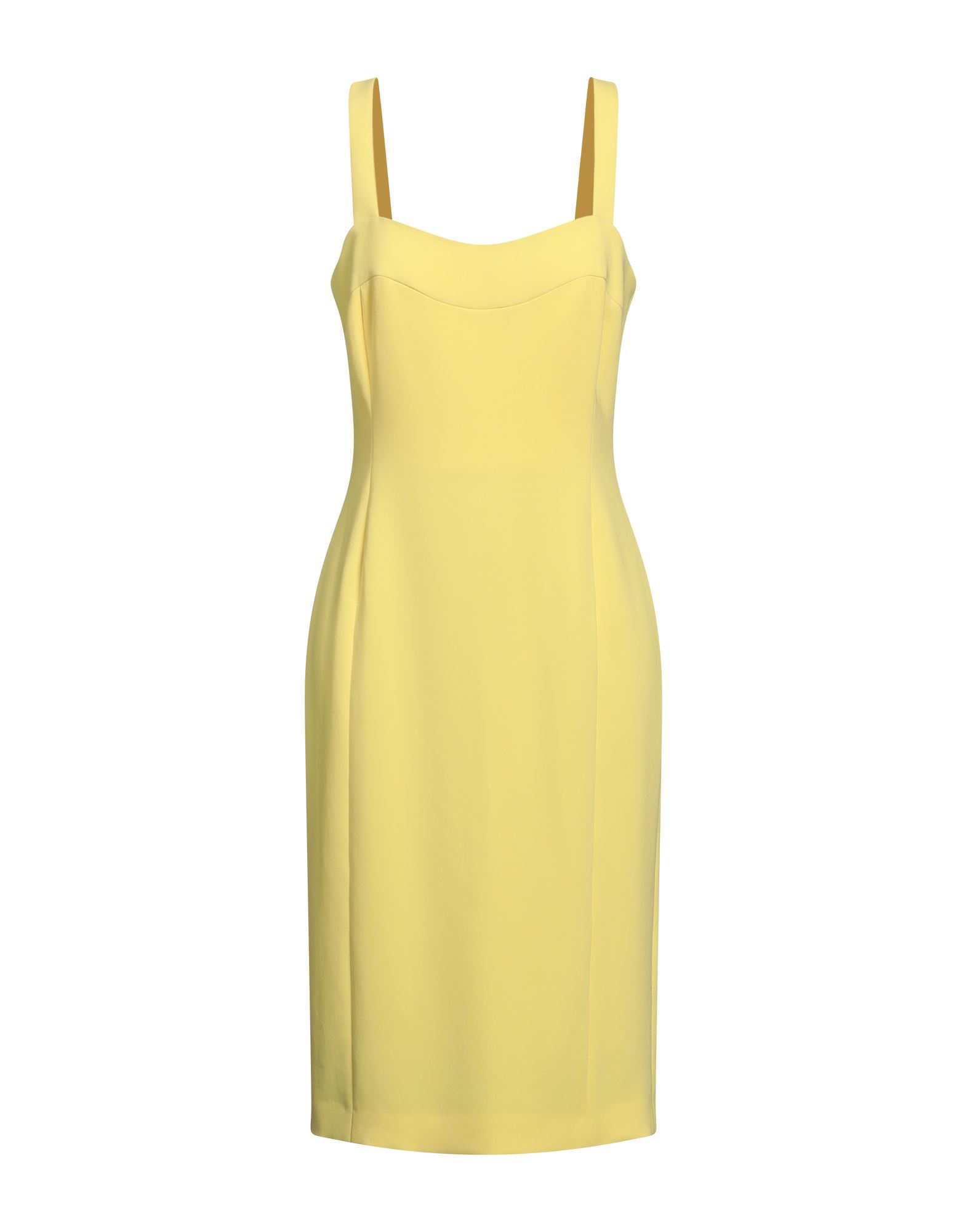 BOUTIQUE MOSCHINO Midi-kleid Damen Gelb von BOUTIQUE MOSCHINO