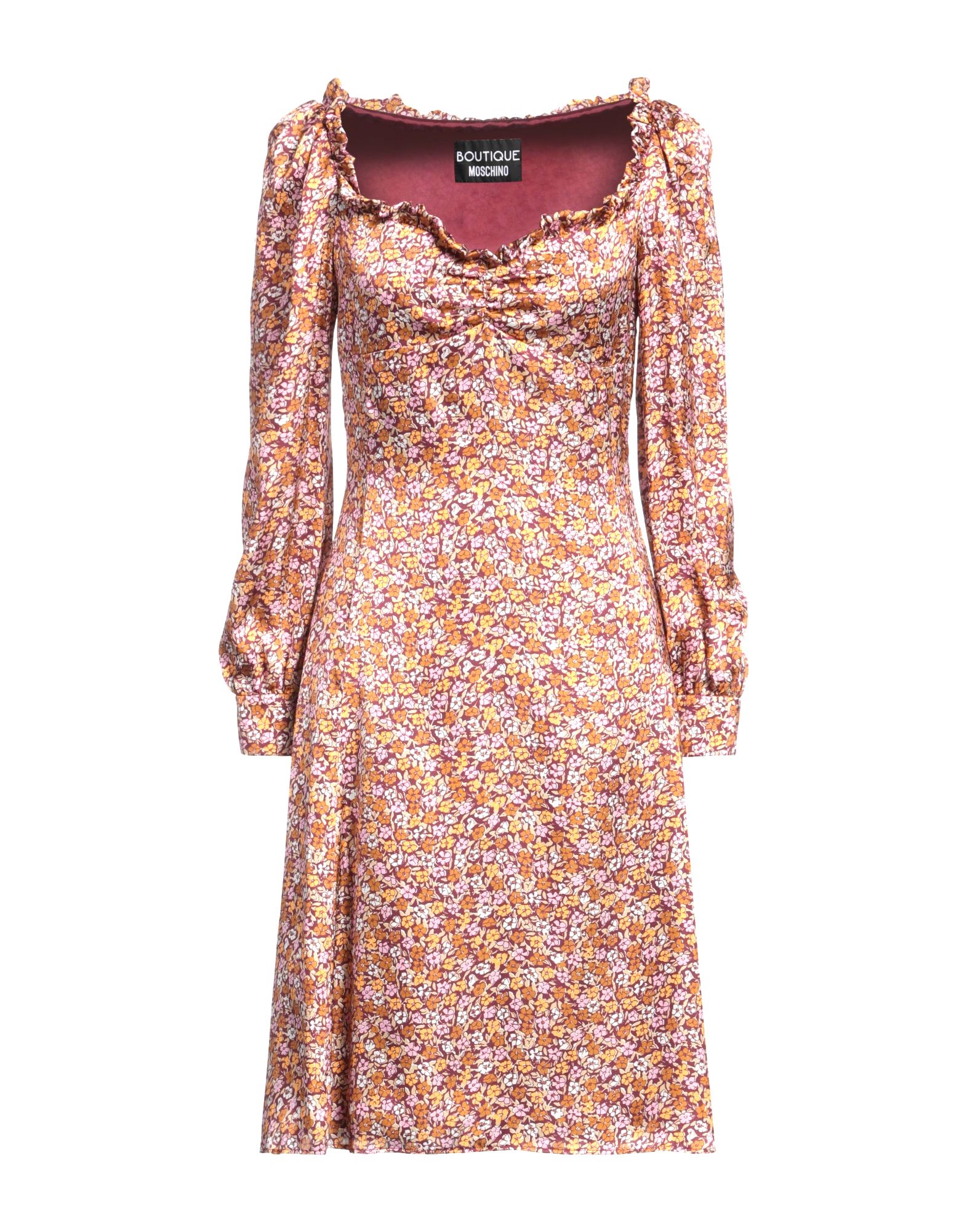 BOUTIQUE MOSCHINO Midi-kleid Damen Purpur BOUTIQUE MOSCHINO Midi-kleid Damen Purpur von BOUTIQUE MOSCHINO