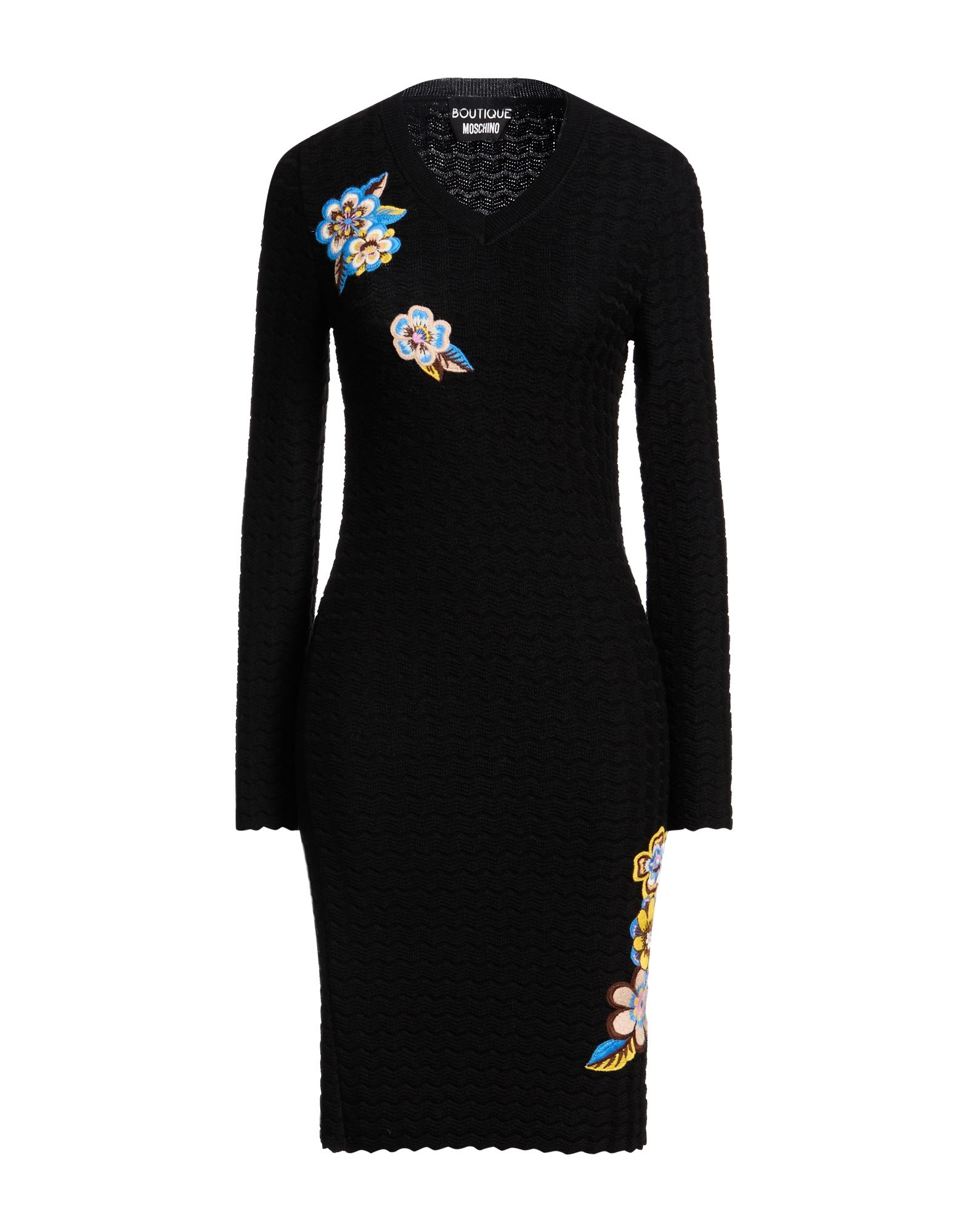 BOUTIQUE MOSCHINO Midi-kleid Damen Schwarz von BOUTIQUE MOSCHINO