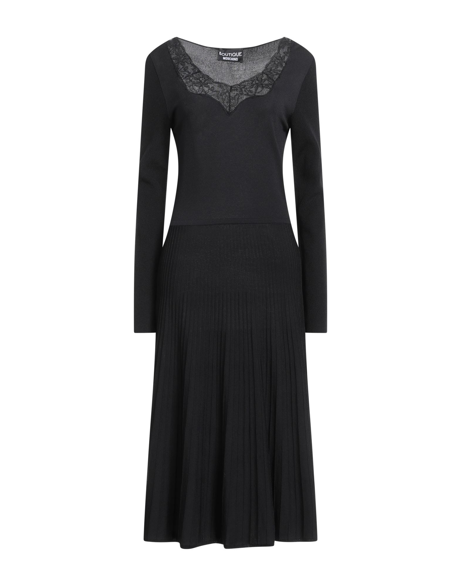 BOUTIQUE MOSCHINO Midi-kleid Damen Schwarz von BOUTIQUE MOSCHINO