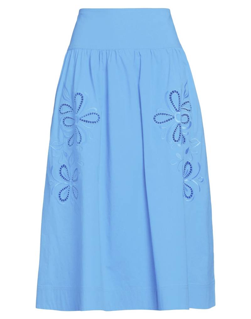 BOUTIQUE MOSCHINO Midi-rock Damen Hellblau von BOUTIQUE MOSCHINO