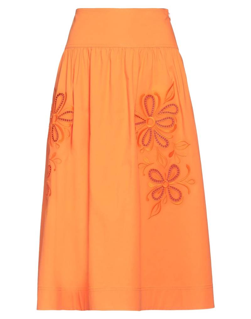BOUTIQUE MOSCHINO Midi-rock Damen Orange von BOUTIQUE MOSCHINO
