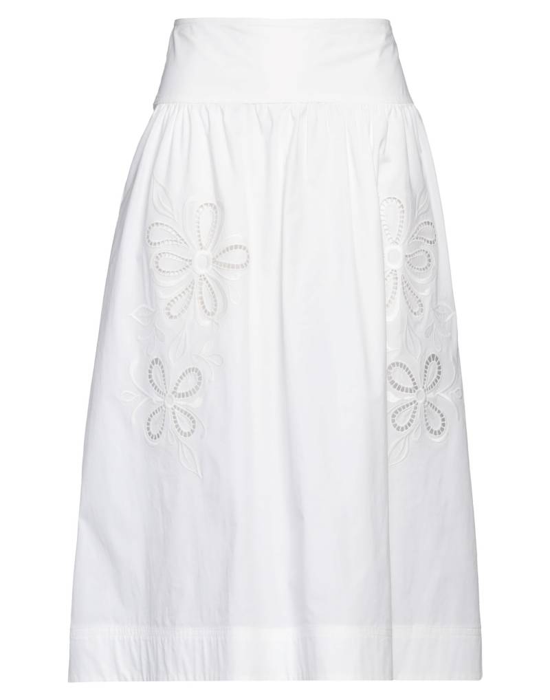 BOUTIQUE MOSCHINO Midi-rock Damen Weiß von BOUTIQUE MOSCHINO