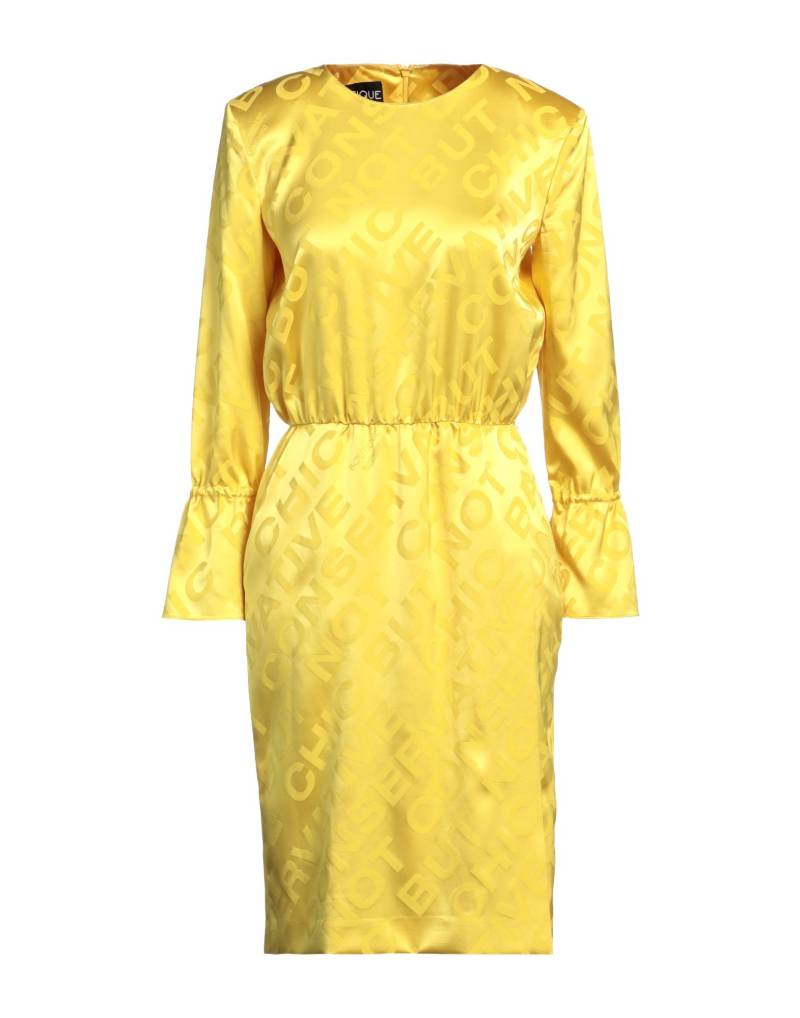 BOUTIQUE MOSCHINO Mini-kleid Damen Gelb von BOUTIQUE MOSCHINO
