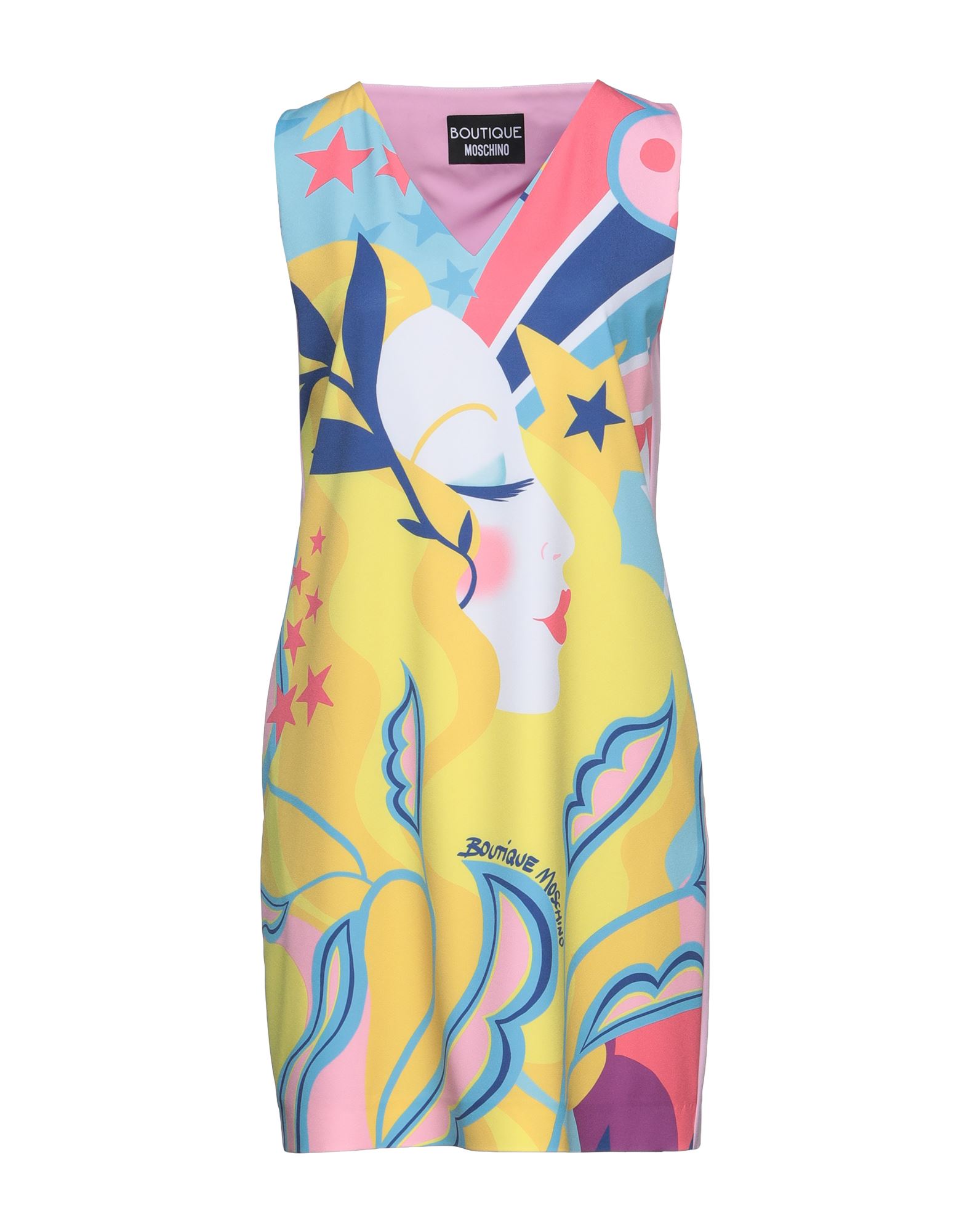 BOUTIQUE MOSCHINO Mini-kleid Damen Gelb von BOUTIQUE MOSCHINO